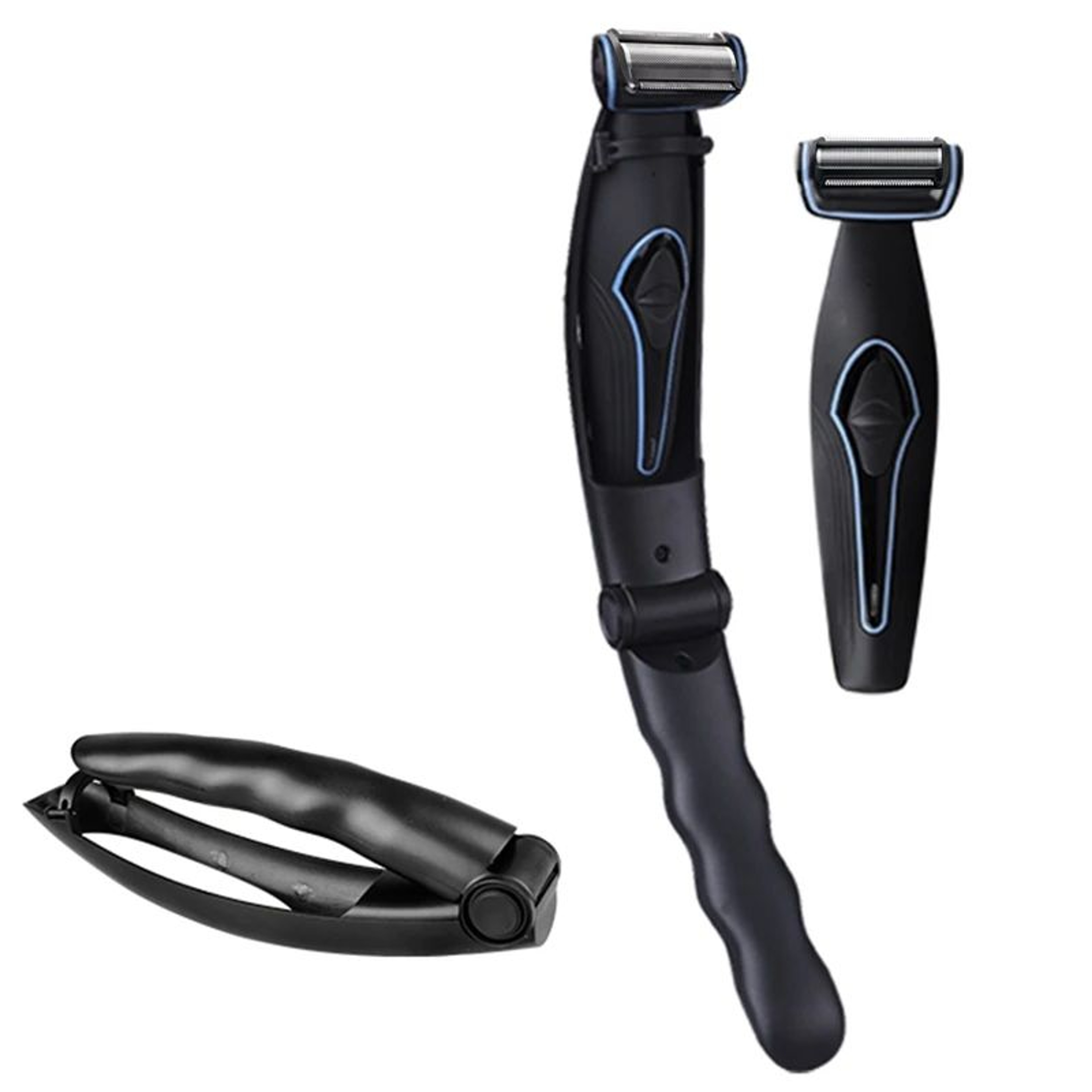 Professional Cordless Electric Body Groomer  Waterproof Beard  Body Hair Trimmer For Men 0