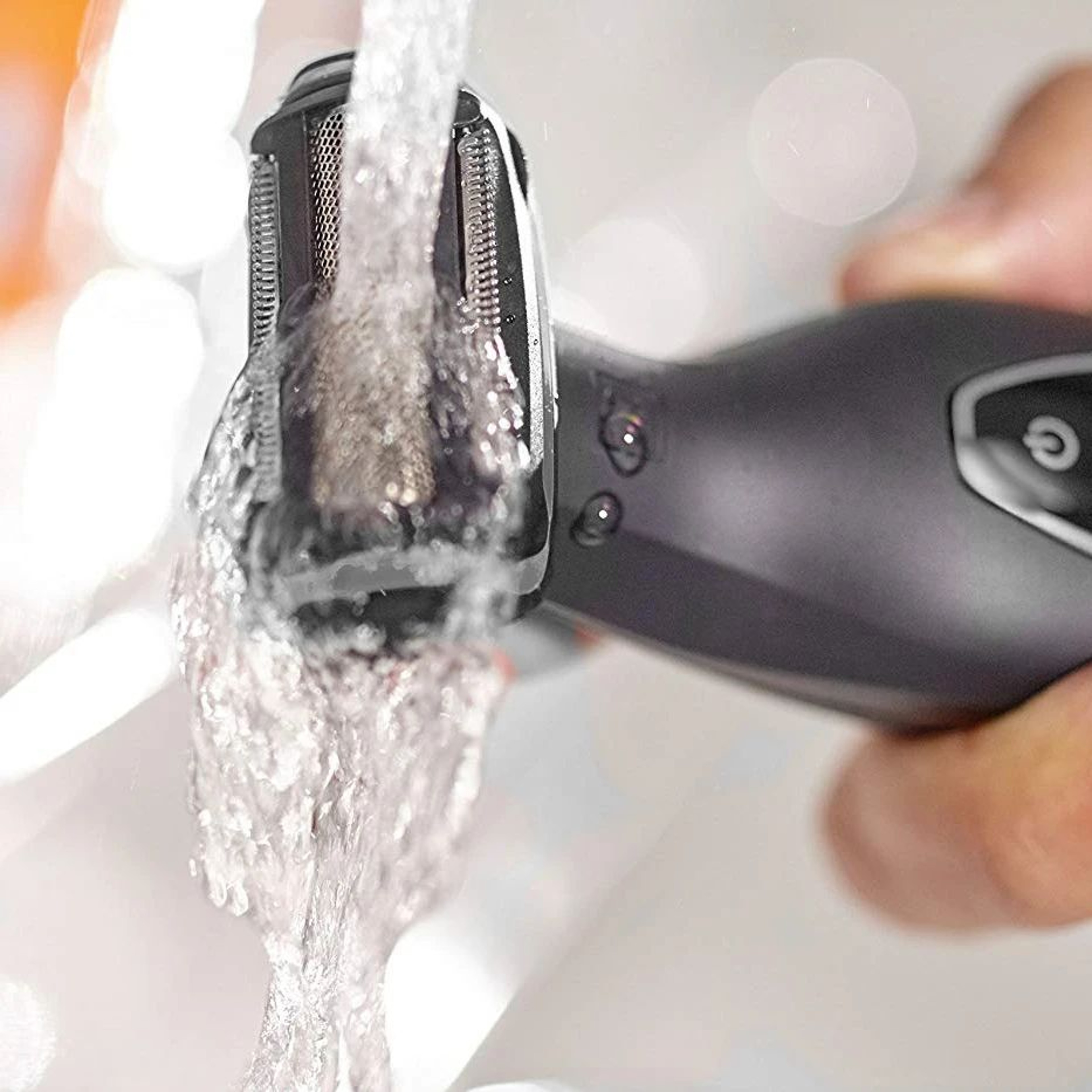 Professional Cordless Electric Body Groomer  Waterproof Beard  Body Hair Trimmer For Men 4