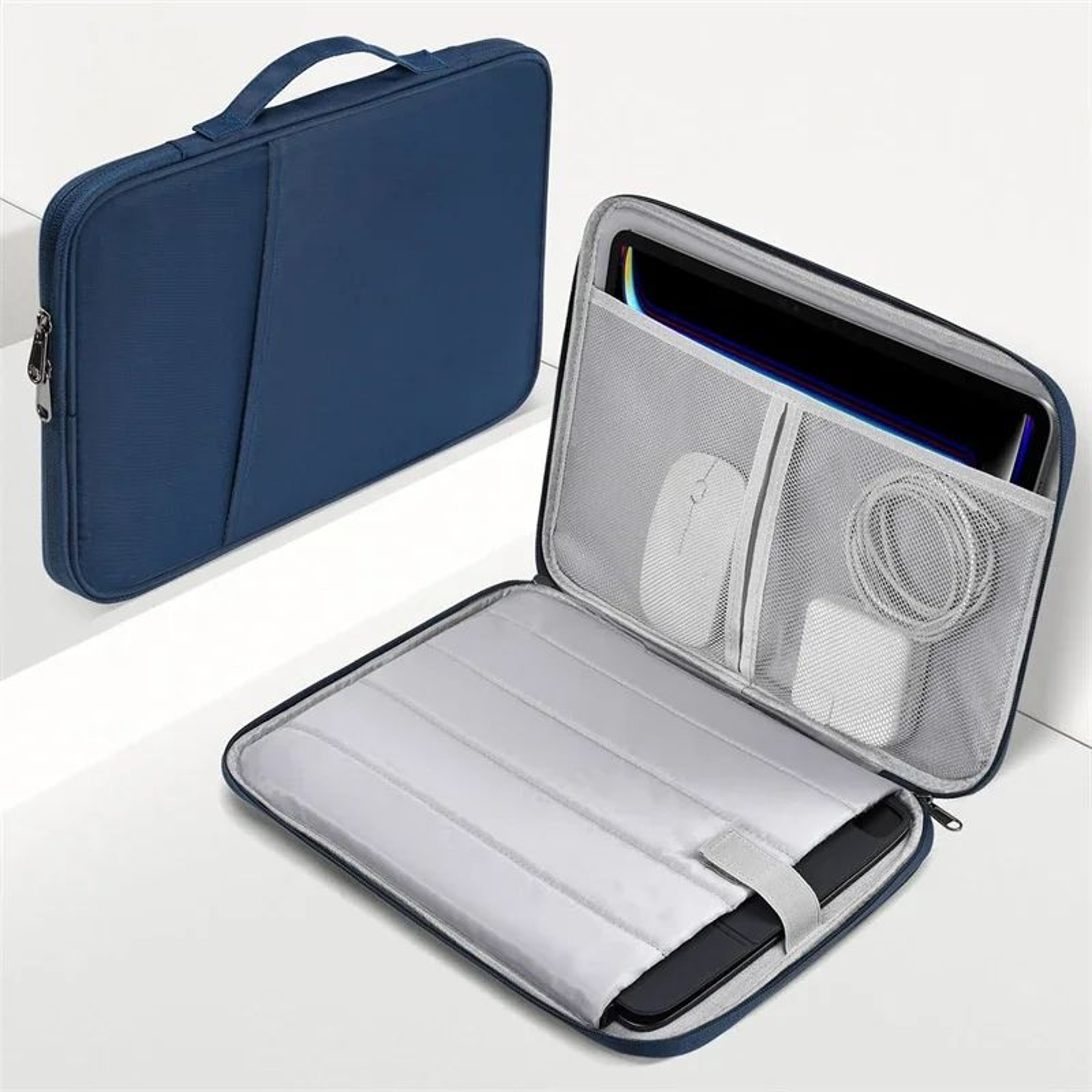 Portable Shockproof Laptop Sleeve With Handle  Protective Case For MacBook Air  Pro 7
