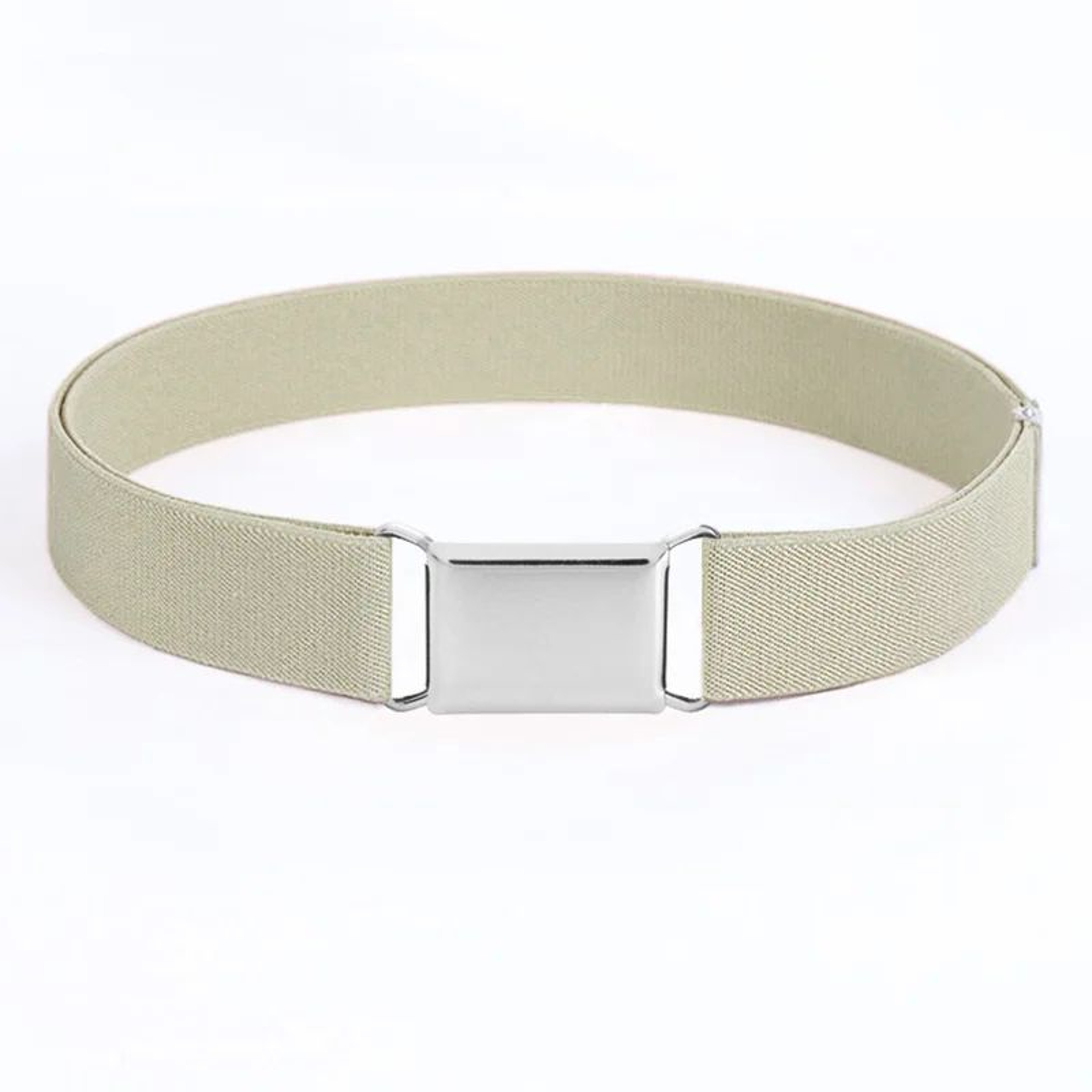 Womens Adjustable Elastic Invisible Waist Belt With Square Buckle  Comfortable Stretch Belt For Jea 10