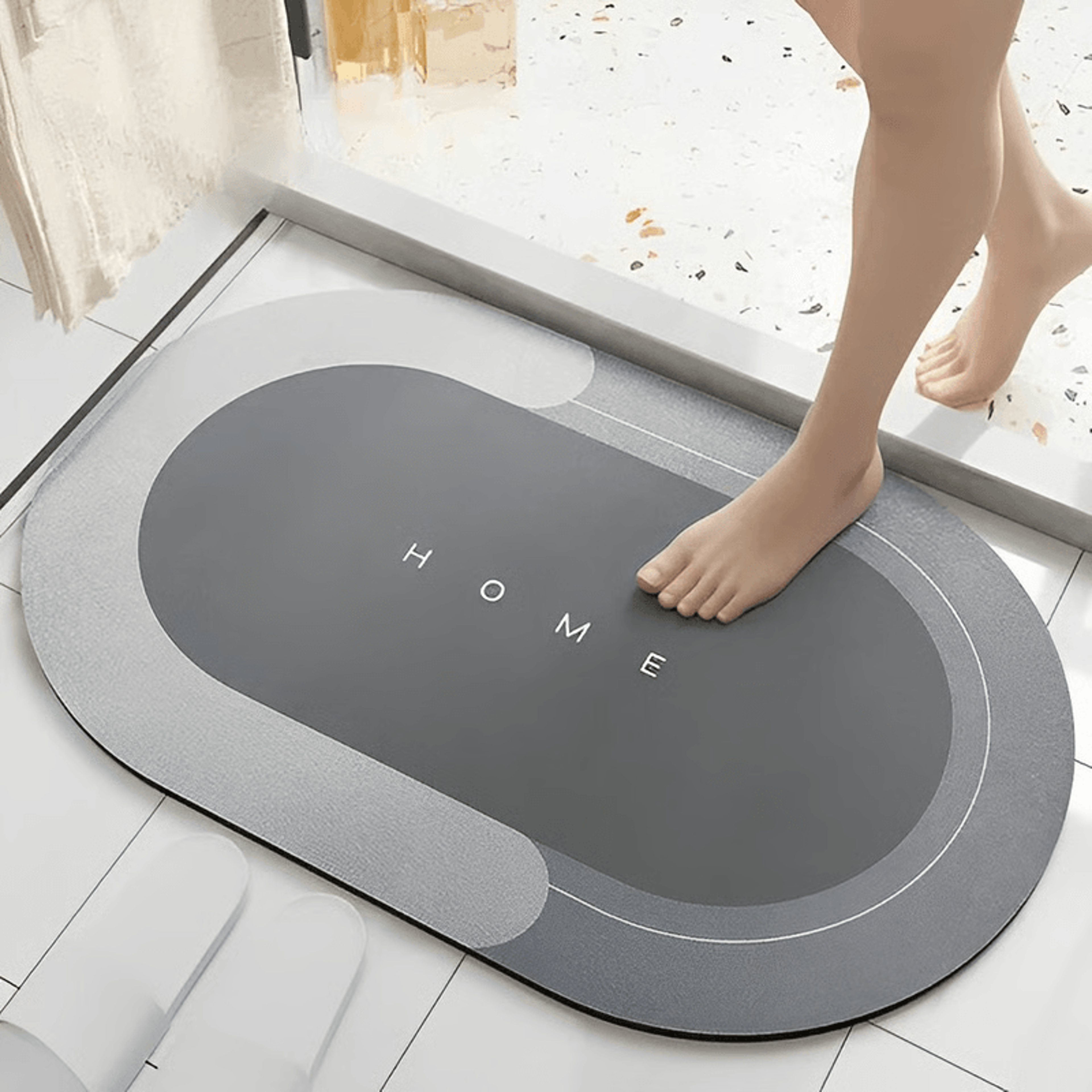 QuickDry Super Absorbent NonSlip Mat  Kitchen Bathroom  Doorway Rug 4