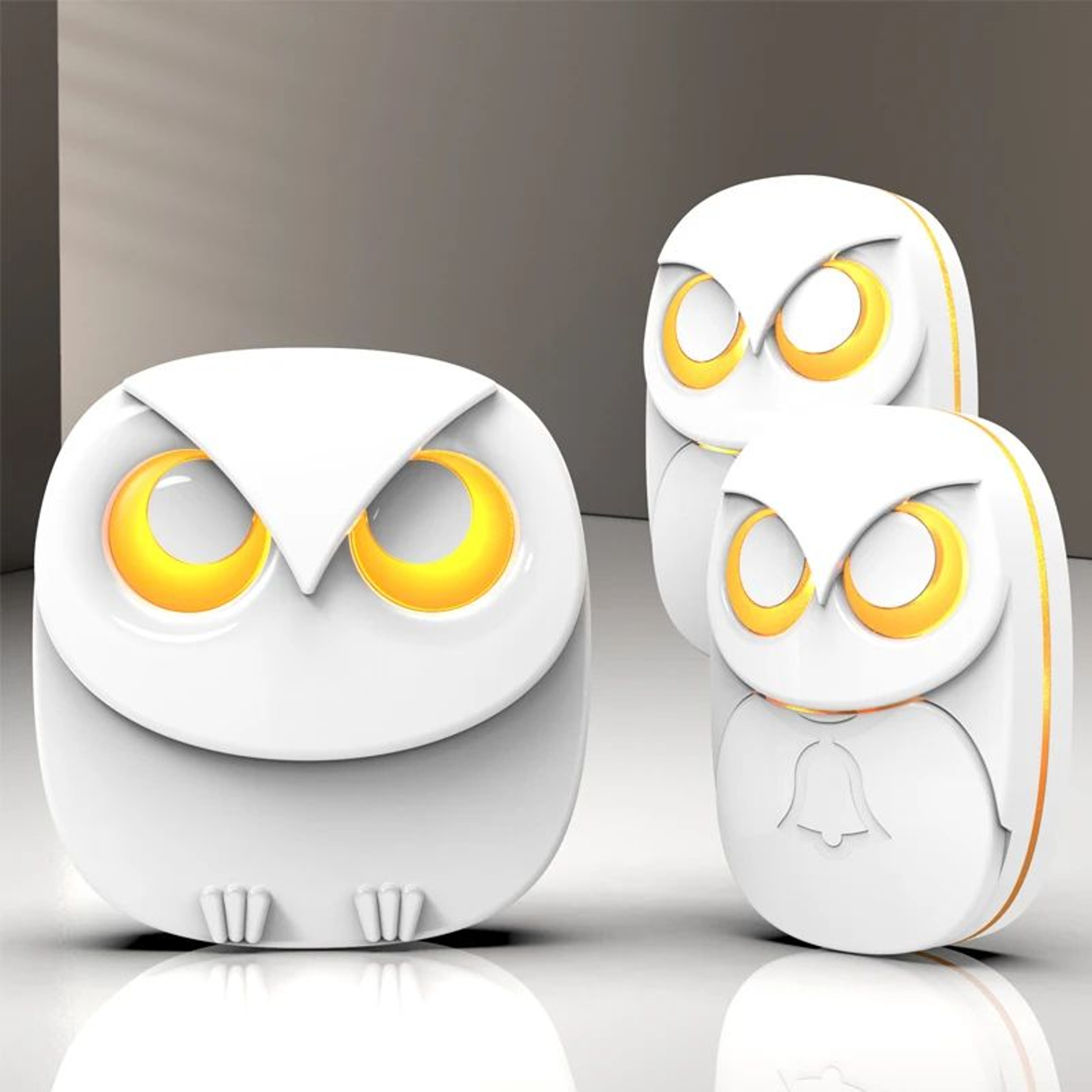 HTZSAFE Wireless Doorbell Chime System  1000 Ft Long Range Waterproof Door Bell With 2 Push Buttons 7