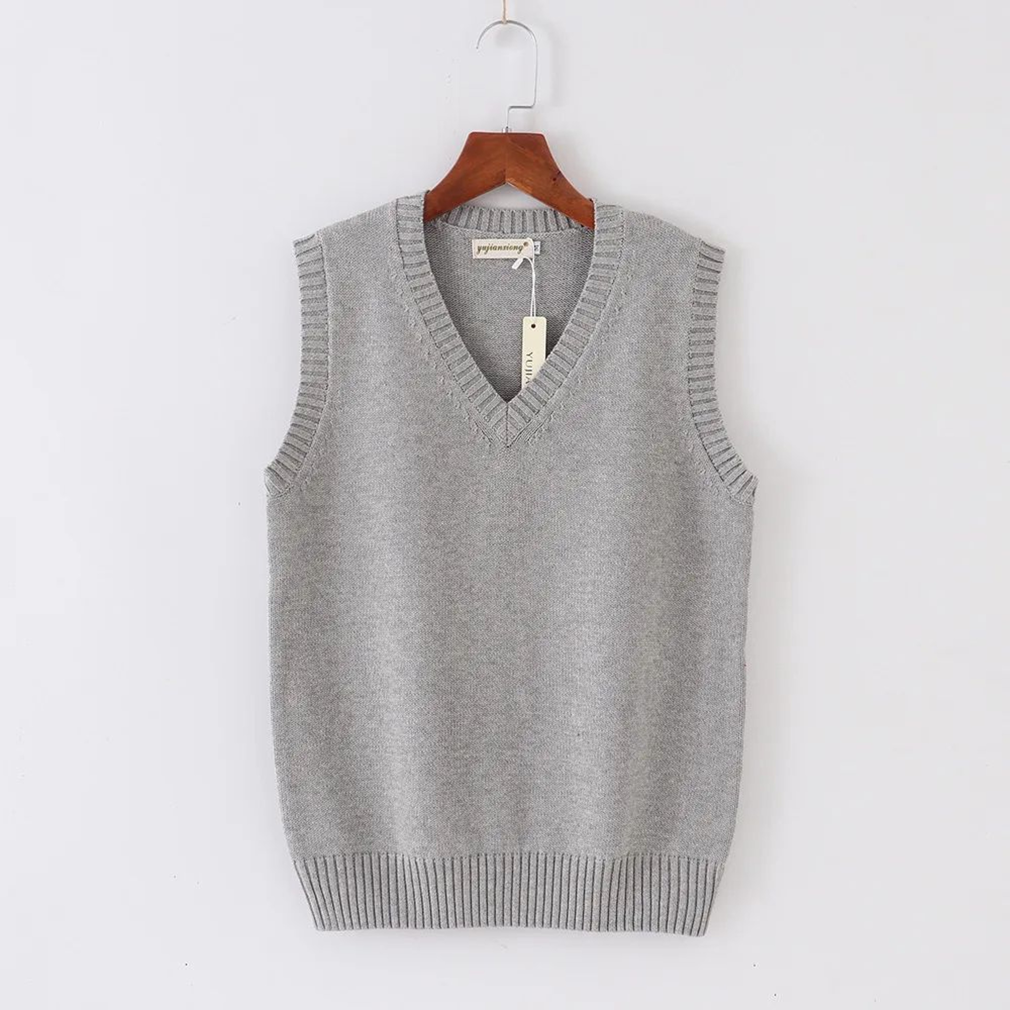 Japanese JK School Uniform Sweater Vest  Cute Anime VNeck Knit Cosplay Vest For Girls  Women 5
