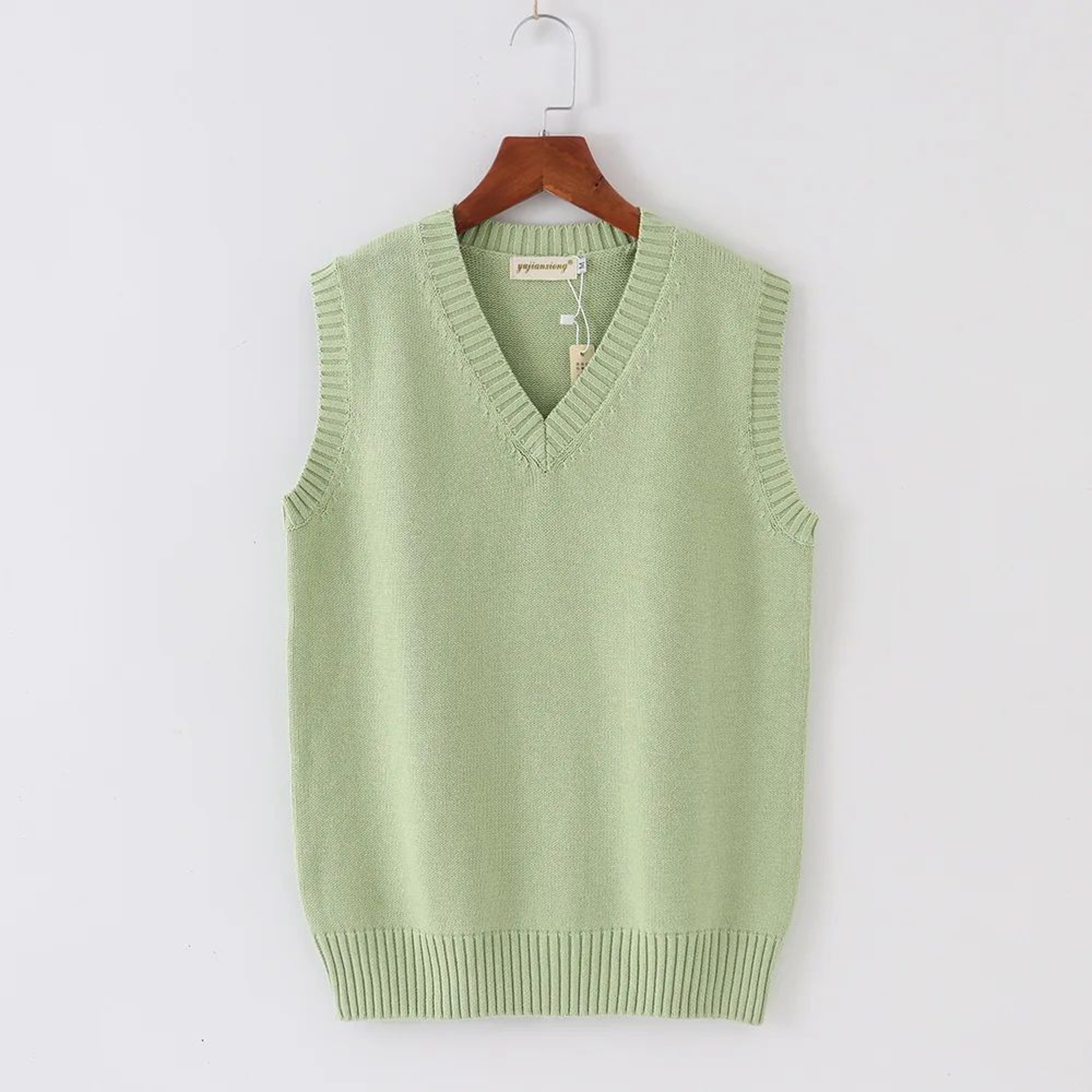 Japanese JK School Uniform Sweater Vest  Cute Anime VNeck Knit Cosplay Vest For Girls  Women 10