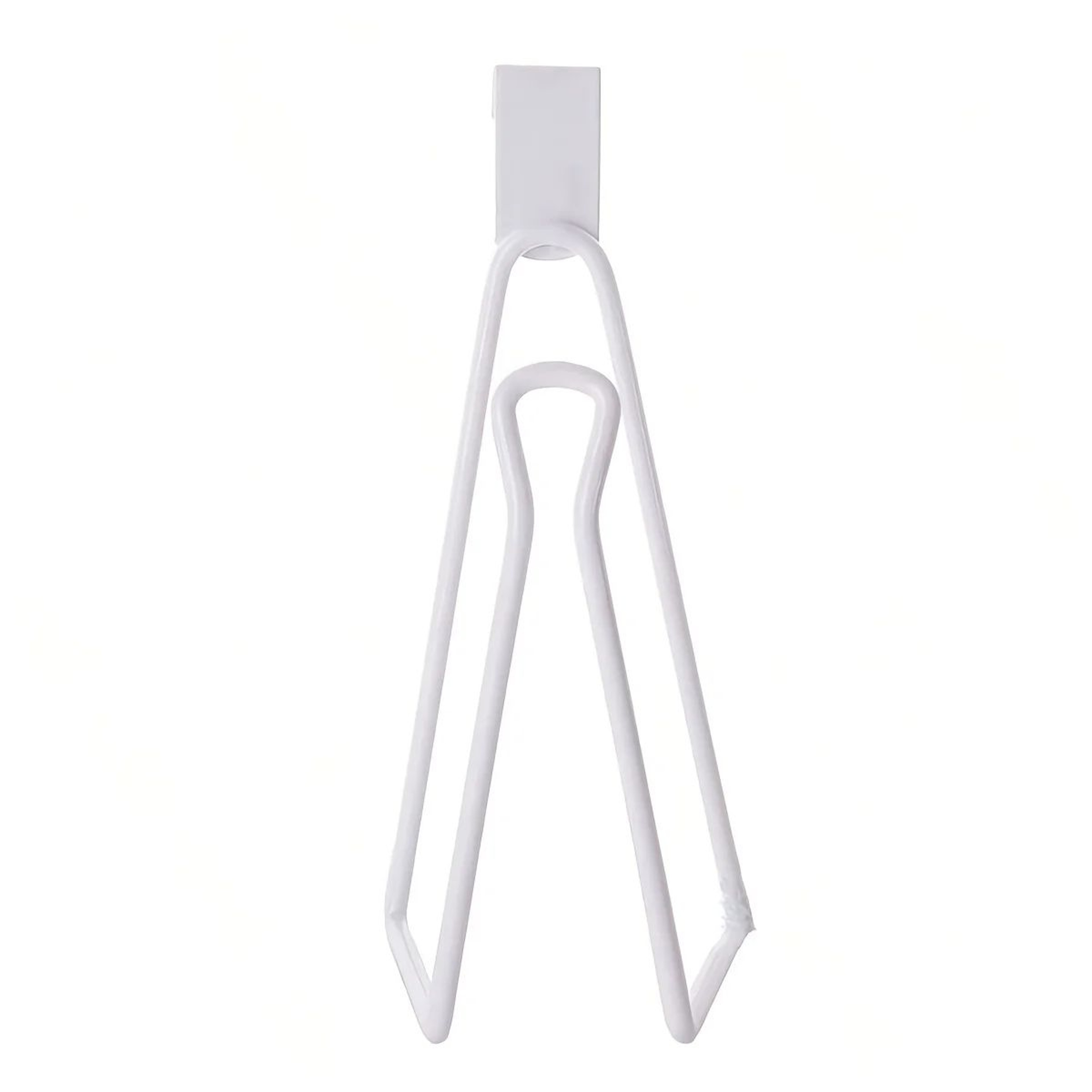 NoDrill Wall Mount Toilet Paper Holder  SpaceSaving Bathroom Tissue Roll Hanger With Painted Finish 6
