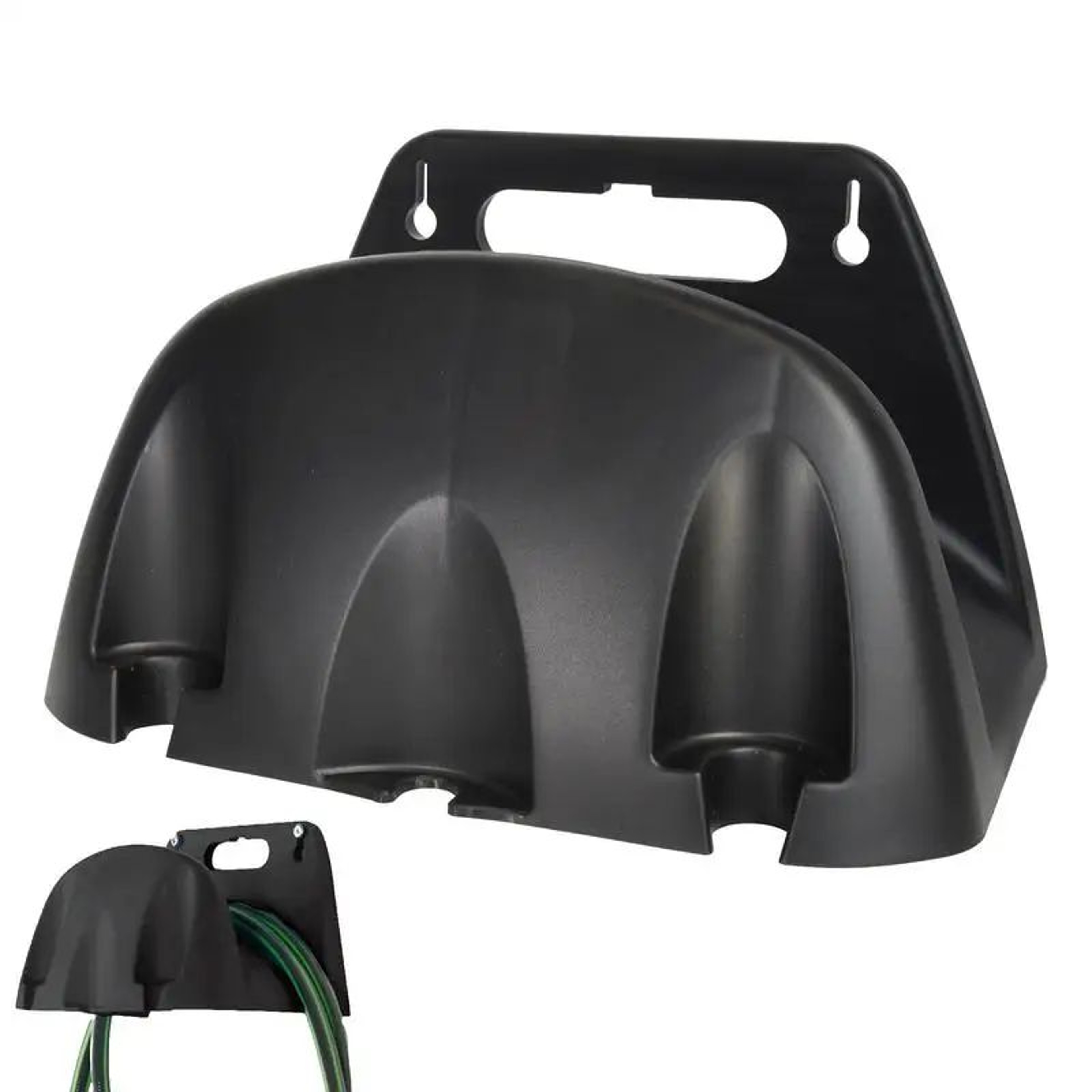 HeavyDuty Wall Mounted Garden Hose Holder  Durable Hose Hanger Hook For Outdoor  Garage Storage 5