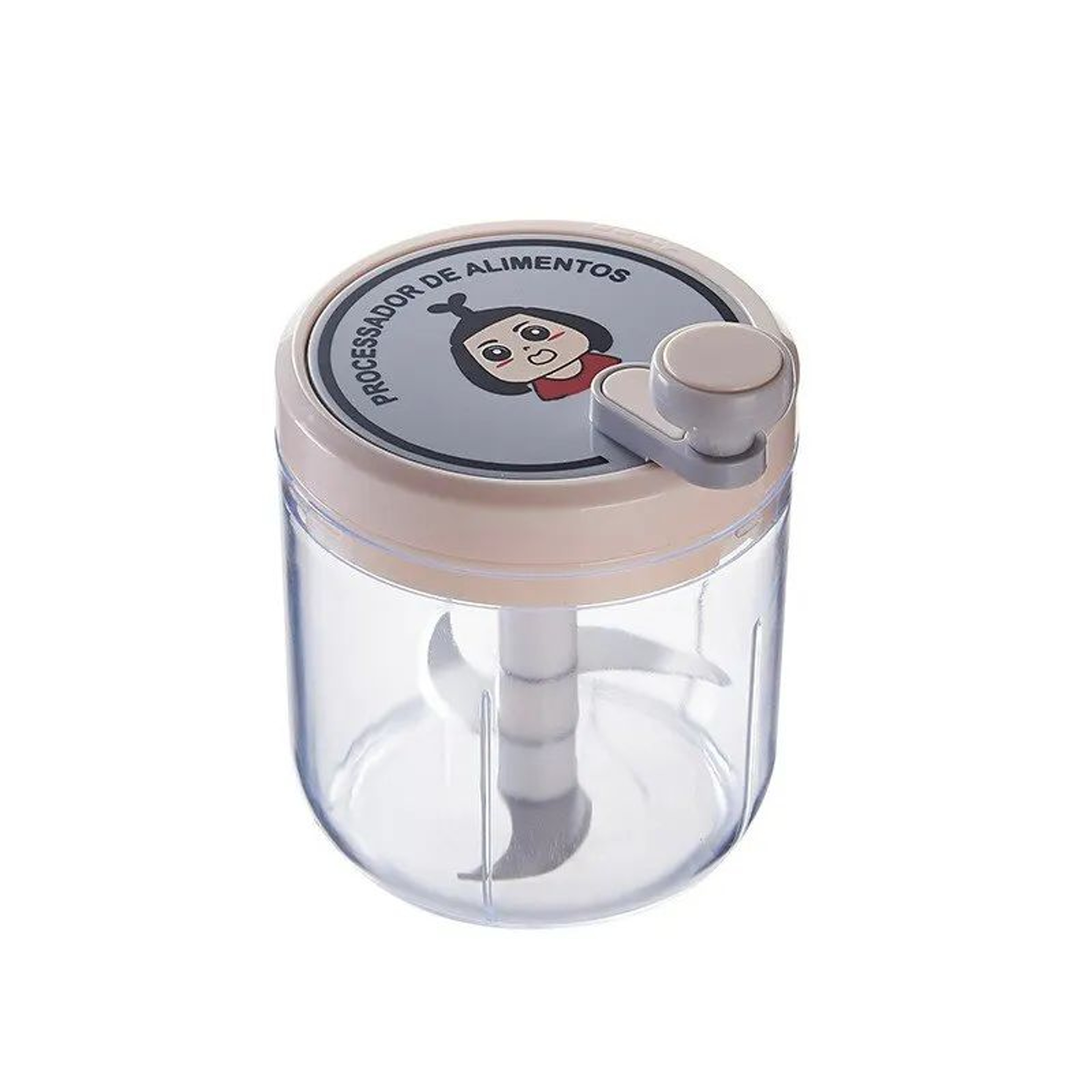 QuickPull 5in1 Manual Food Chopper Vegetable Onion Garlic Crusher Pull Mincer Blender Kitchen Gadge 11