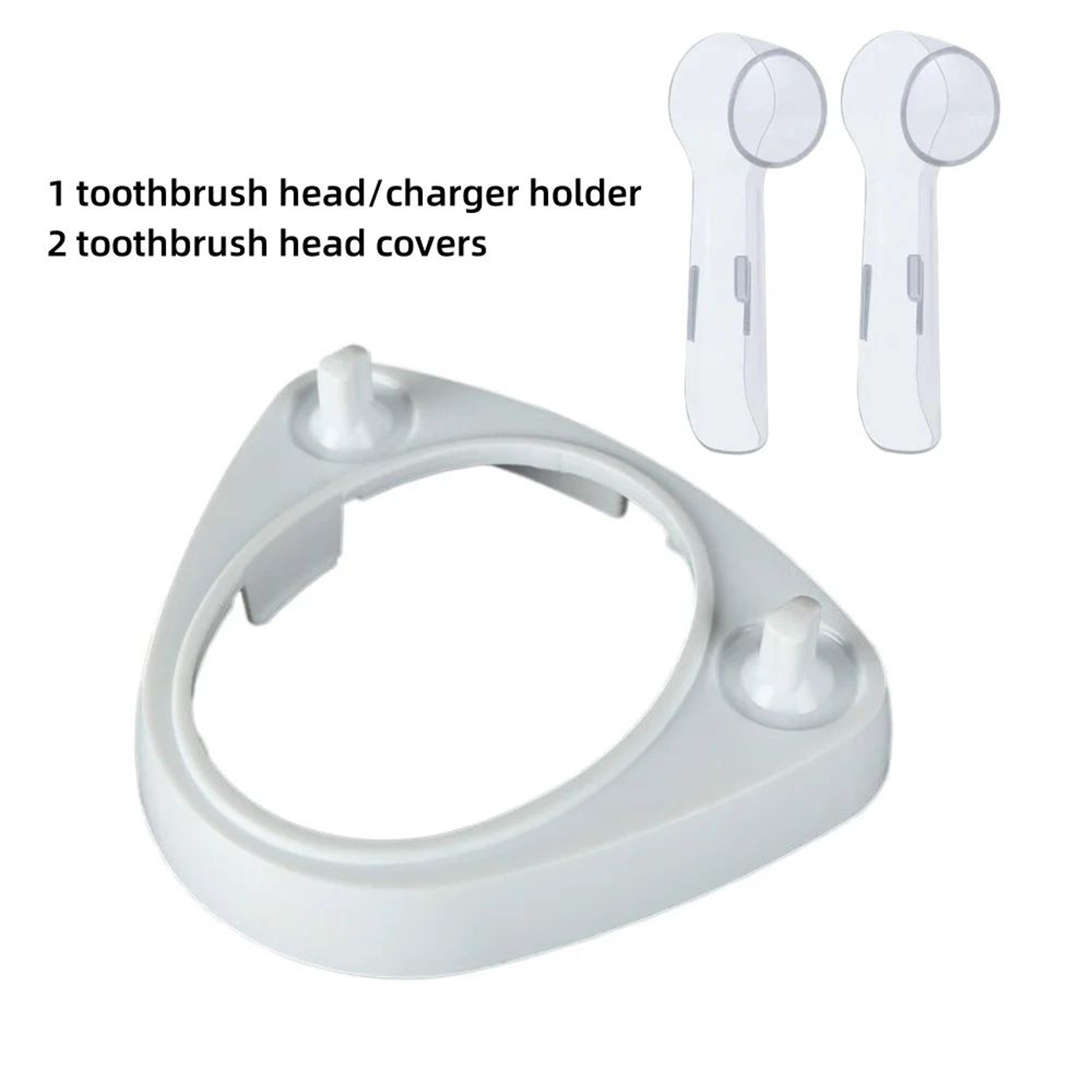 Electric Toothbrush Stand  Brush Head Holder For OralB  Compact Bathroom Organizer Base 6