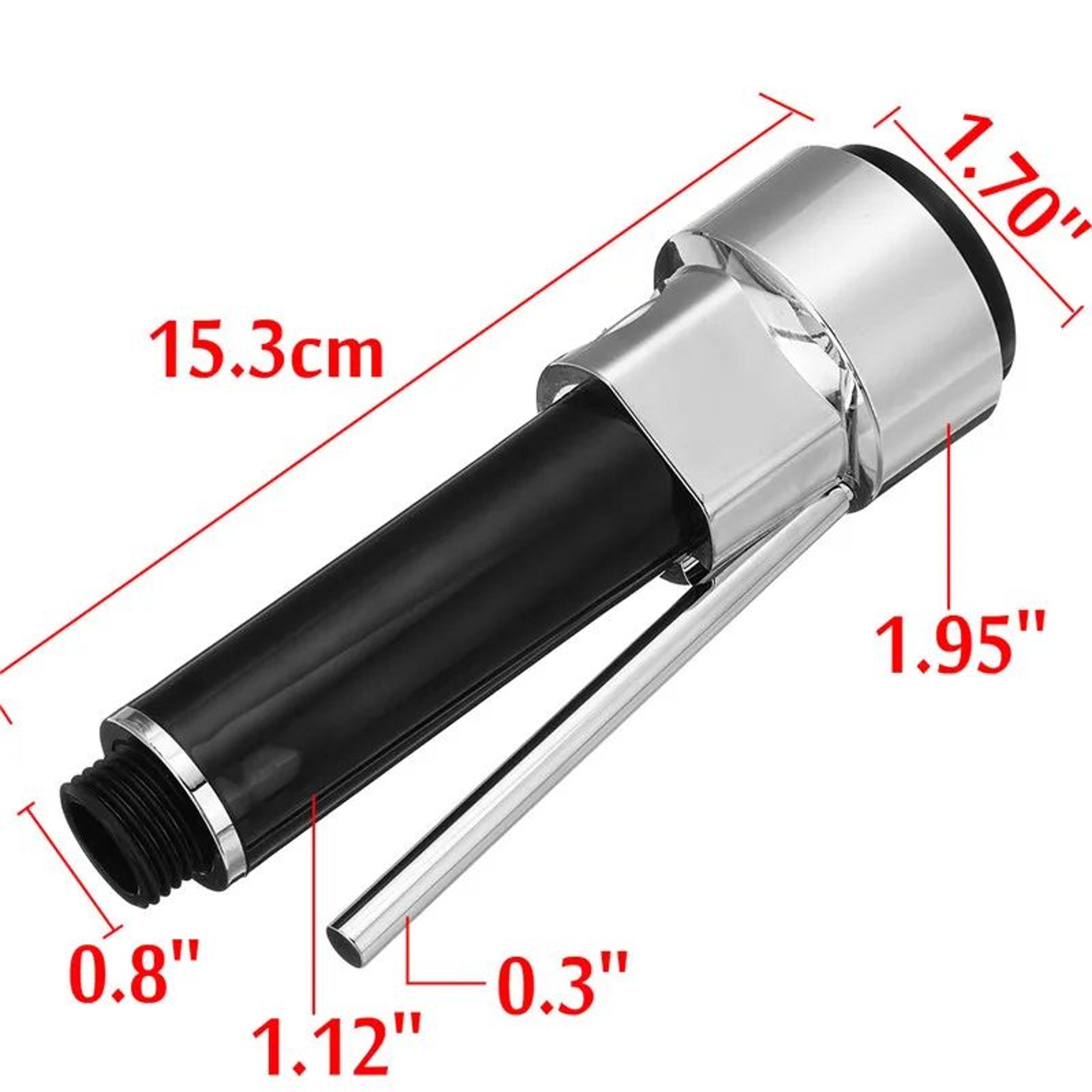 High Pressure Kitchen Faucet Spray Head Replacement  Water Saving PullOut Tap Nozzle With Dual Spra 5