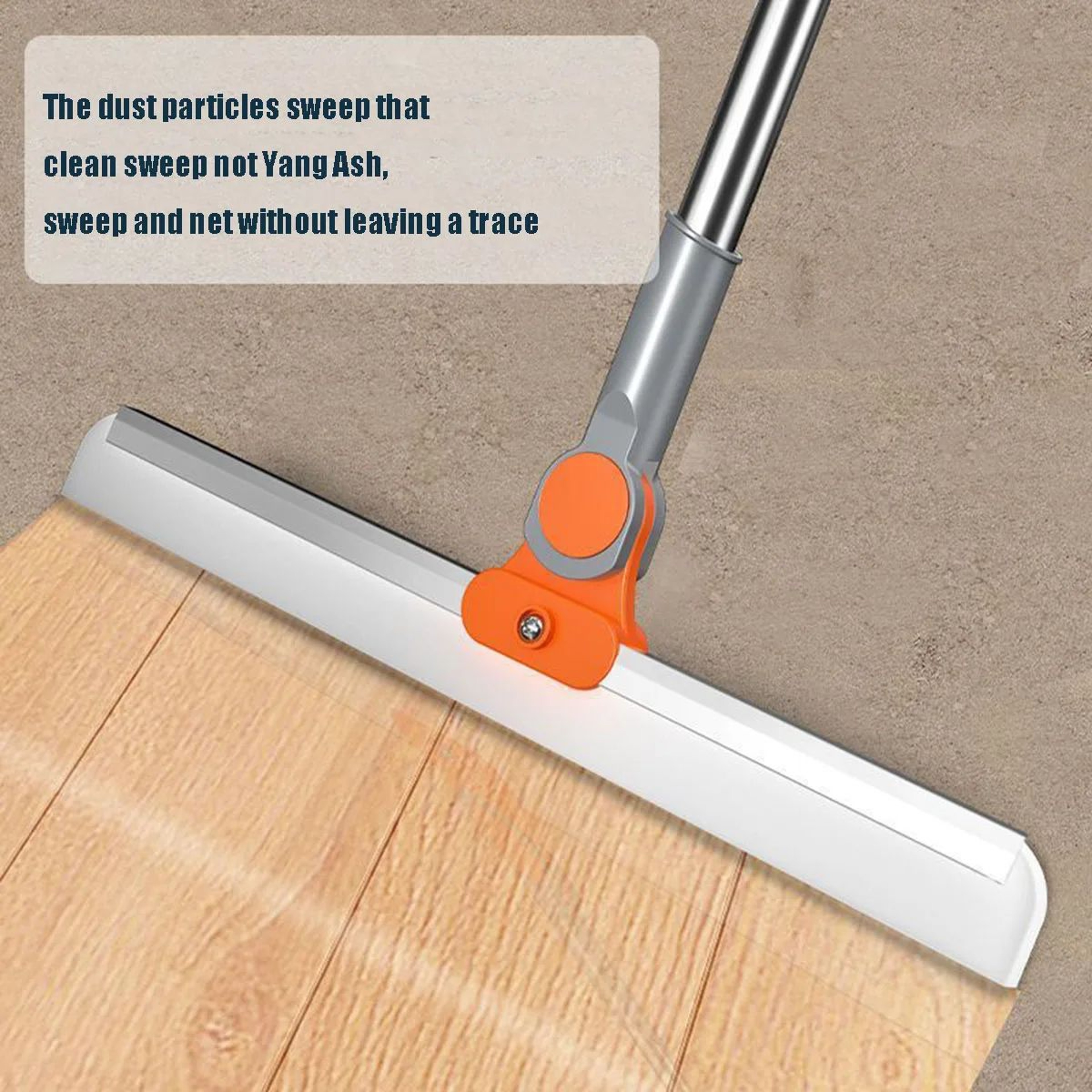 AquaSweep Silicone Scraper Broom  MultiSurface Magic Floor  Glass Wiper Mop For Bathroom  Home Clea 1