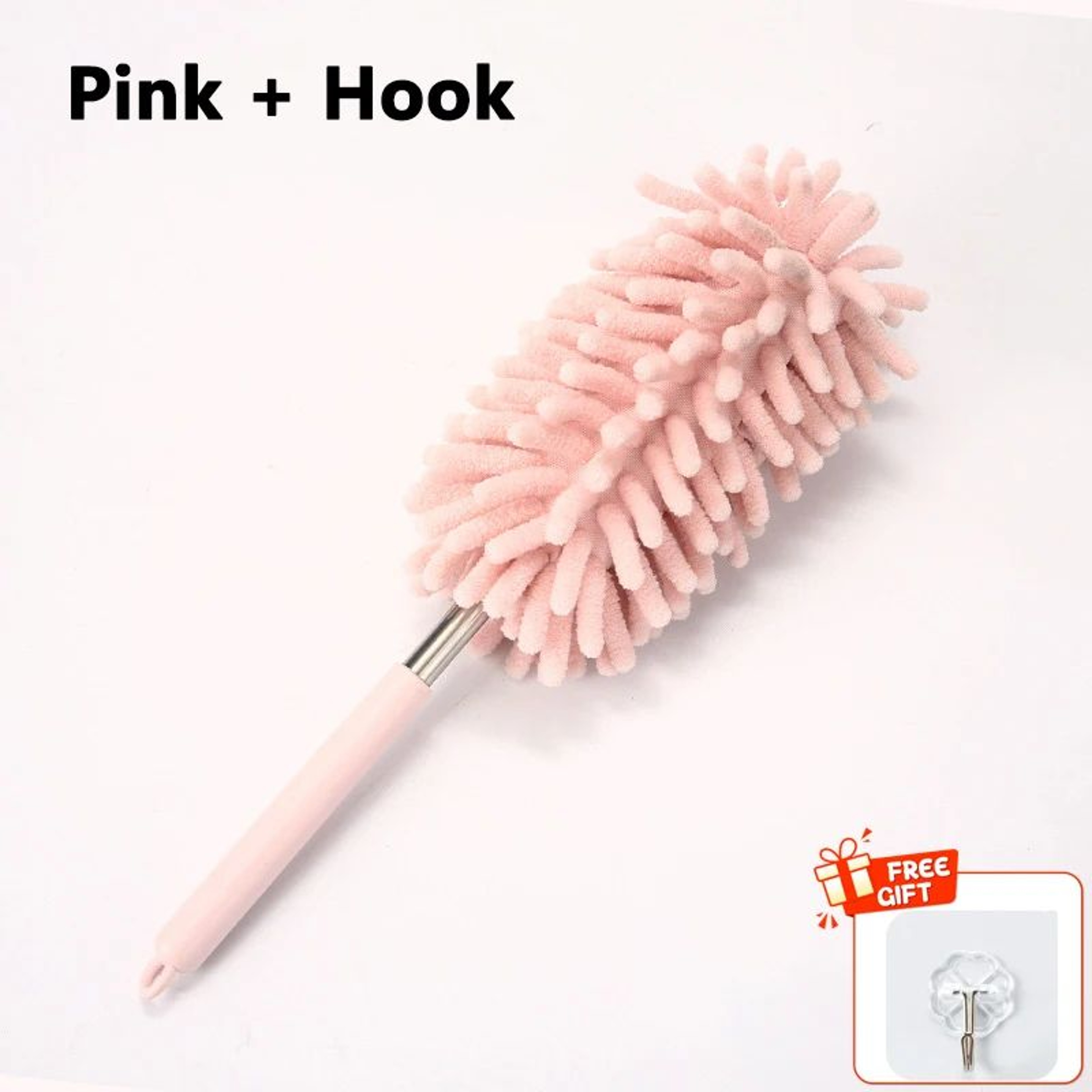 Telescopic Flexible Duster Brush  Extendable Stainless Steel Dust Cleaner For Home  Car Interior 8