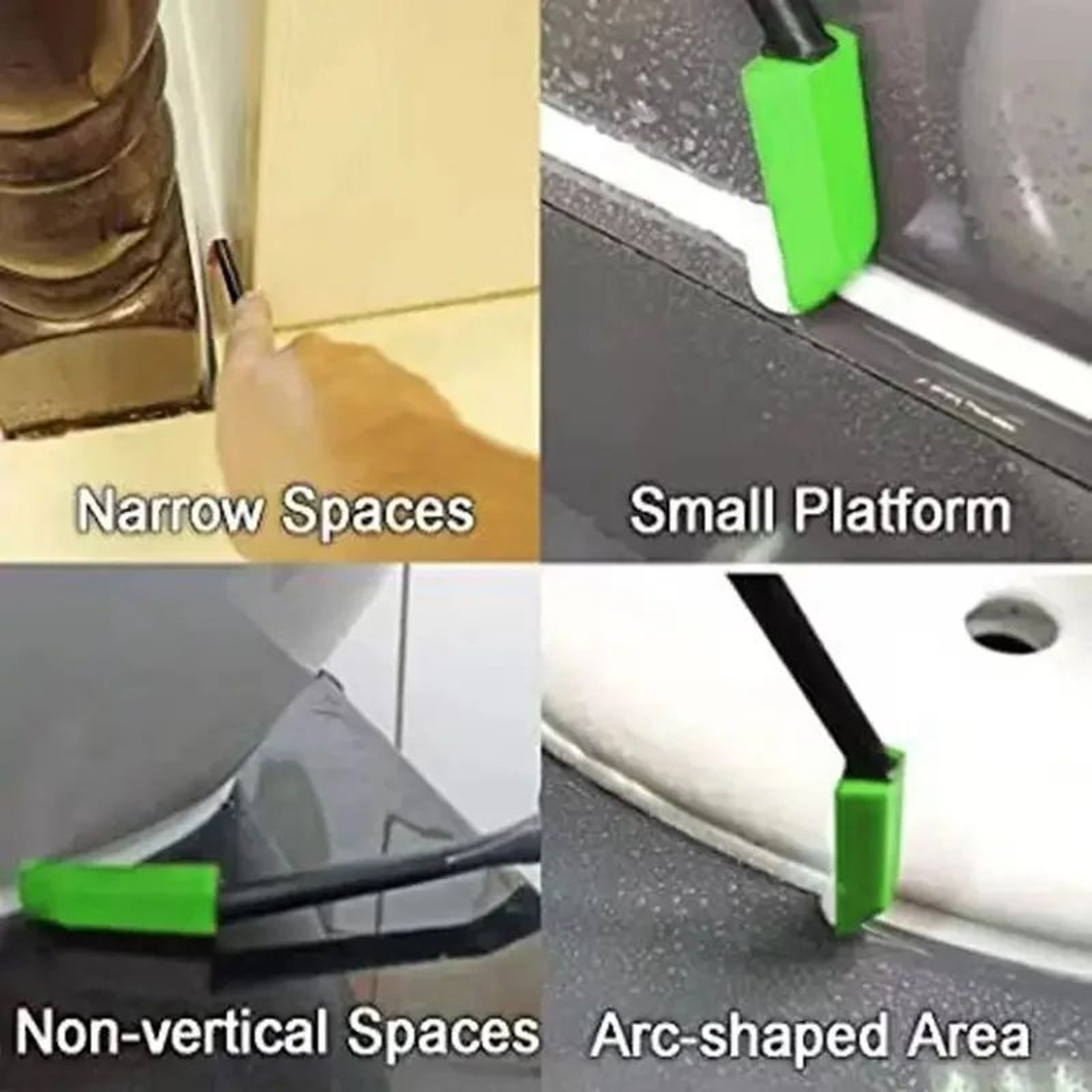 9in1 Silicone Caulking Tool Kit  MultiAngle Sealant Scraper  Grout Finisher Set 4