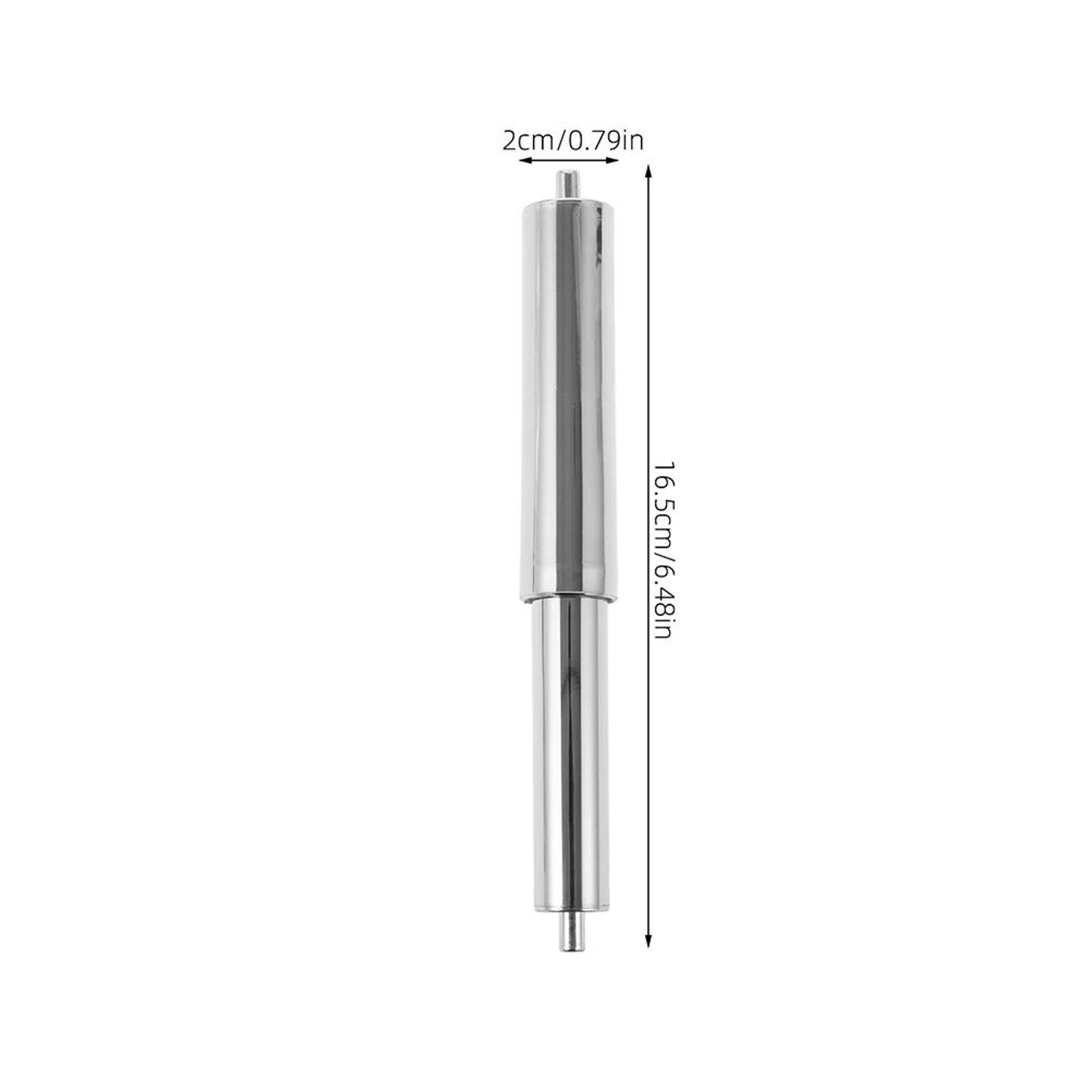 2pcs Retractable Toilet Paper Holder Rod  SpringLoaded Replacement Spindle For Bathroom Tissue Roll 4