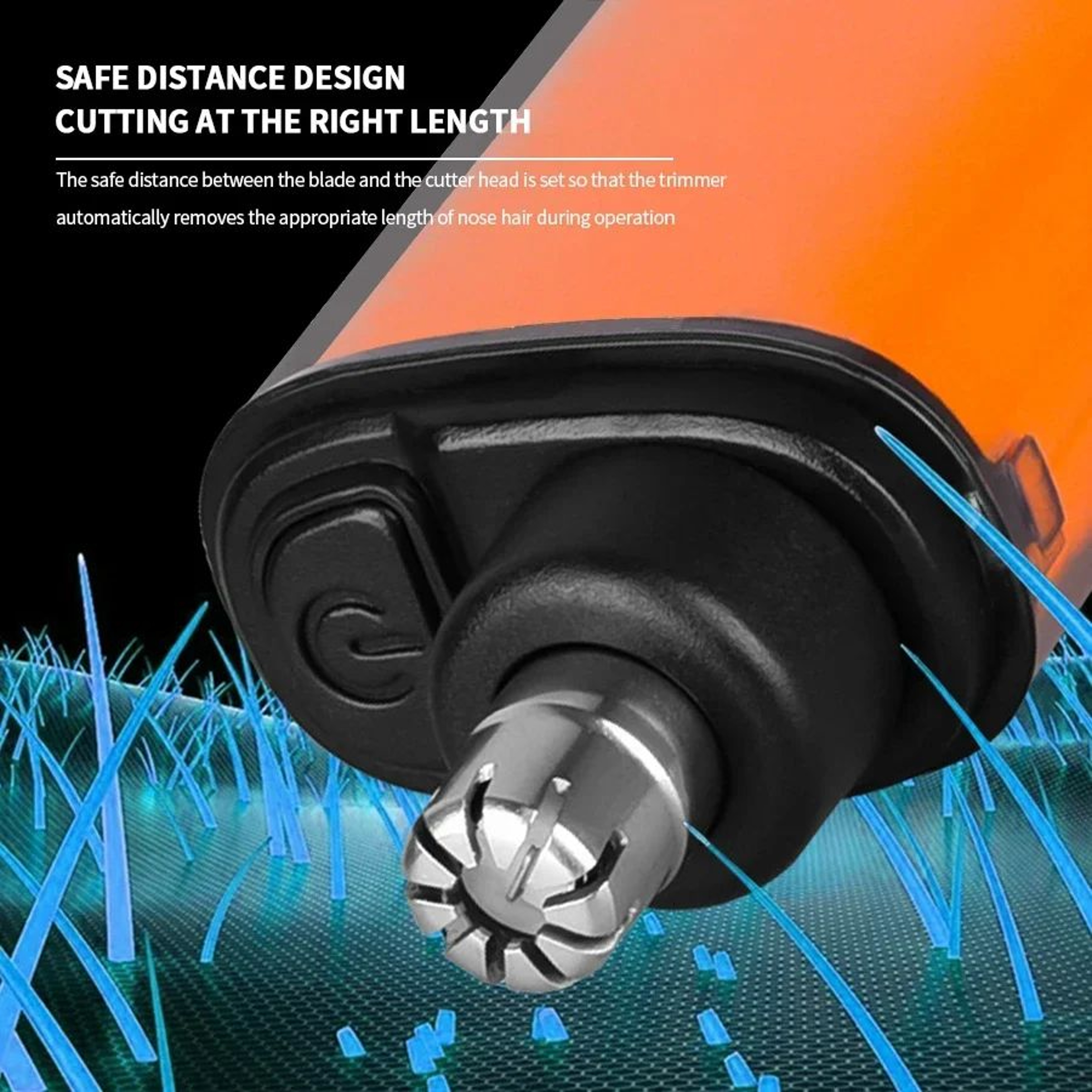 2in1 Electric Nose  Ear Hair Trimmer  Portable Painless Grooming Clipper With Eyebrow Precision 4