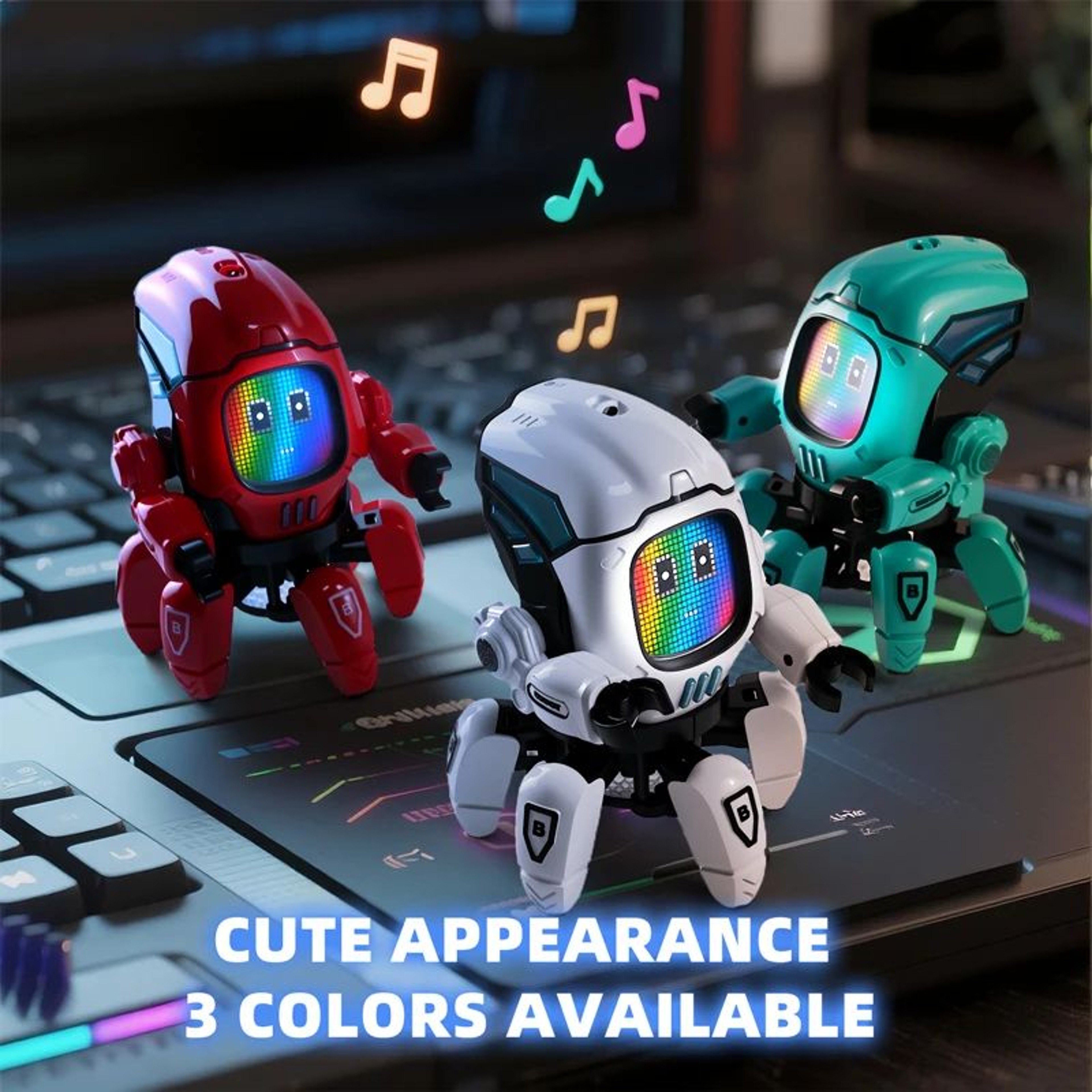 Dancing Robot Toy With Lights  Music  6Claw Octopus Spider Interactive Kids Birthday Gift 1