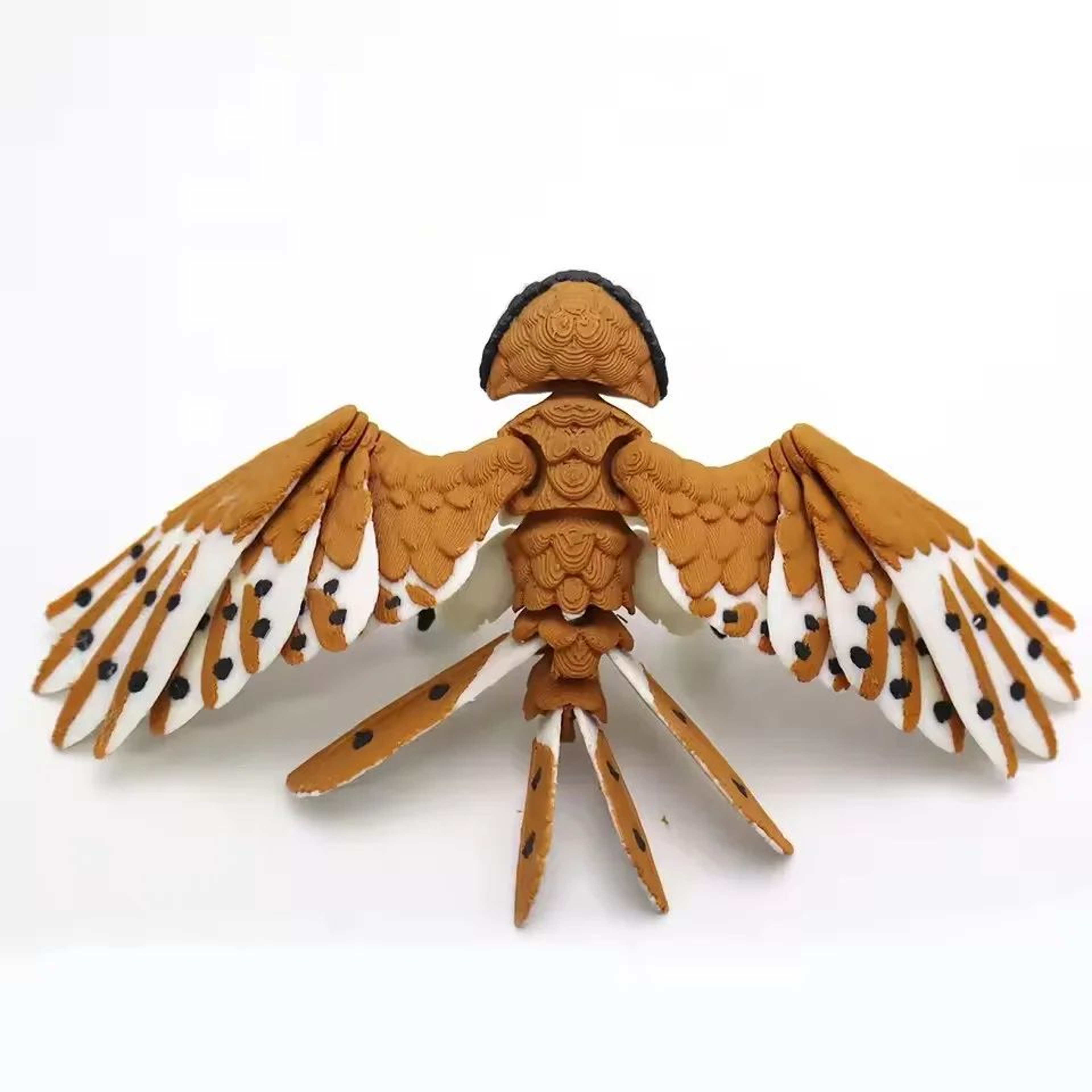 3D Printed Eagle Hawk Movable Figurine  Realistic Bird Model DIY Home Decor Gift 2
