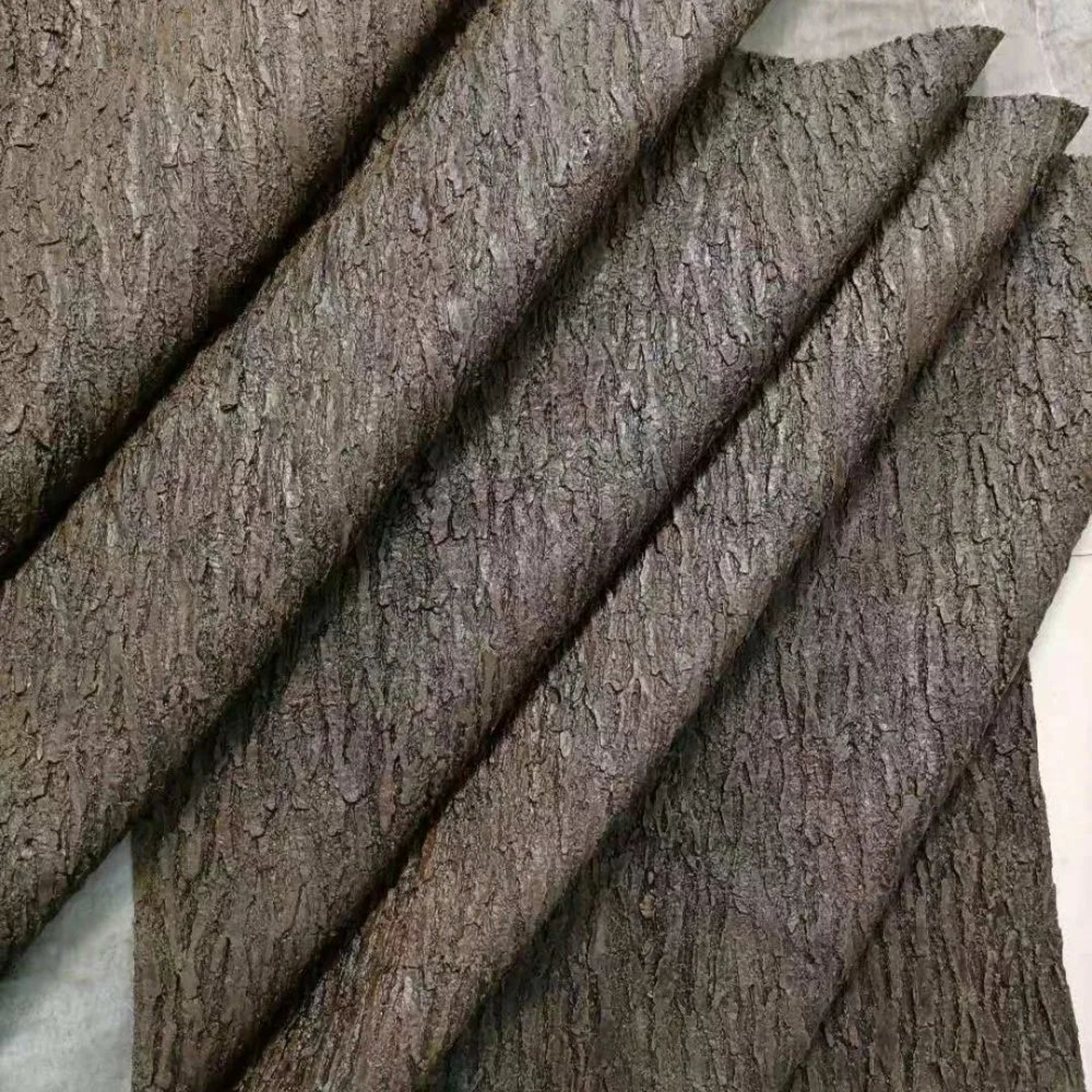 Artificial Tree Bark Column Decor  Realistic Silicone Landscaping Pillar Cover For Garden  Home 4