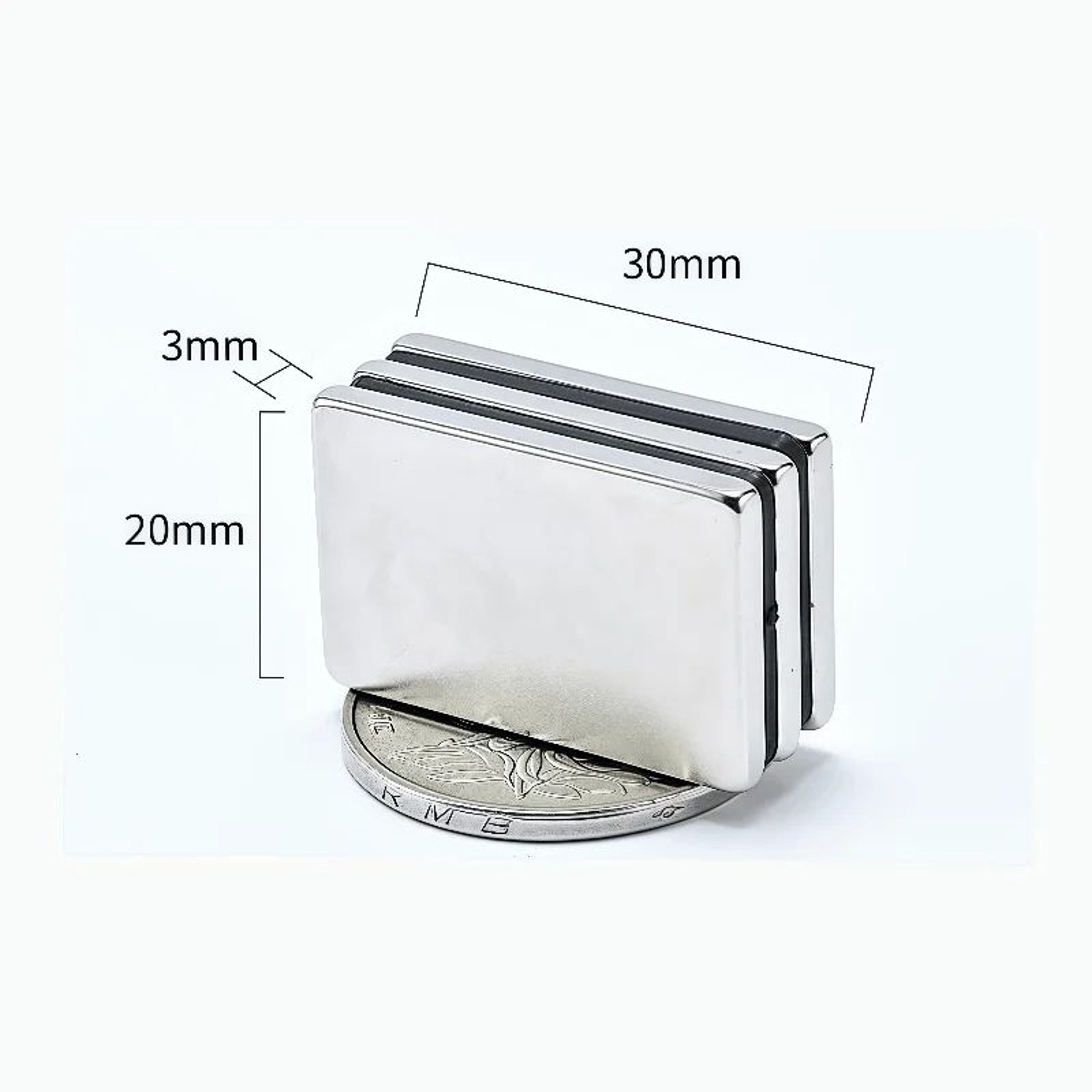 10pcs N52 Strong Neodymium Square Magnets Set  Heavy Duty Magnetic Blocks For Office Fridge  DIY Us 8