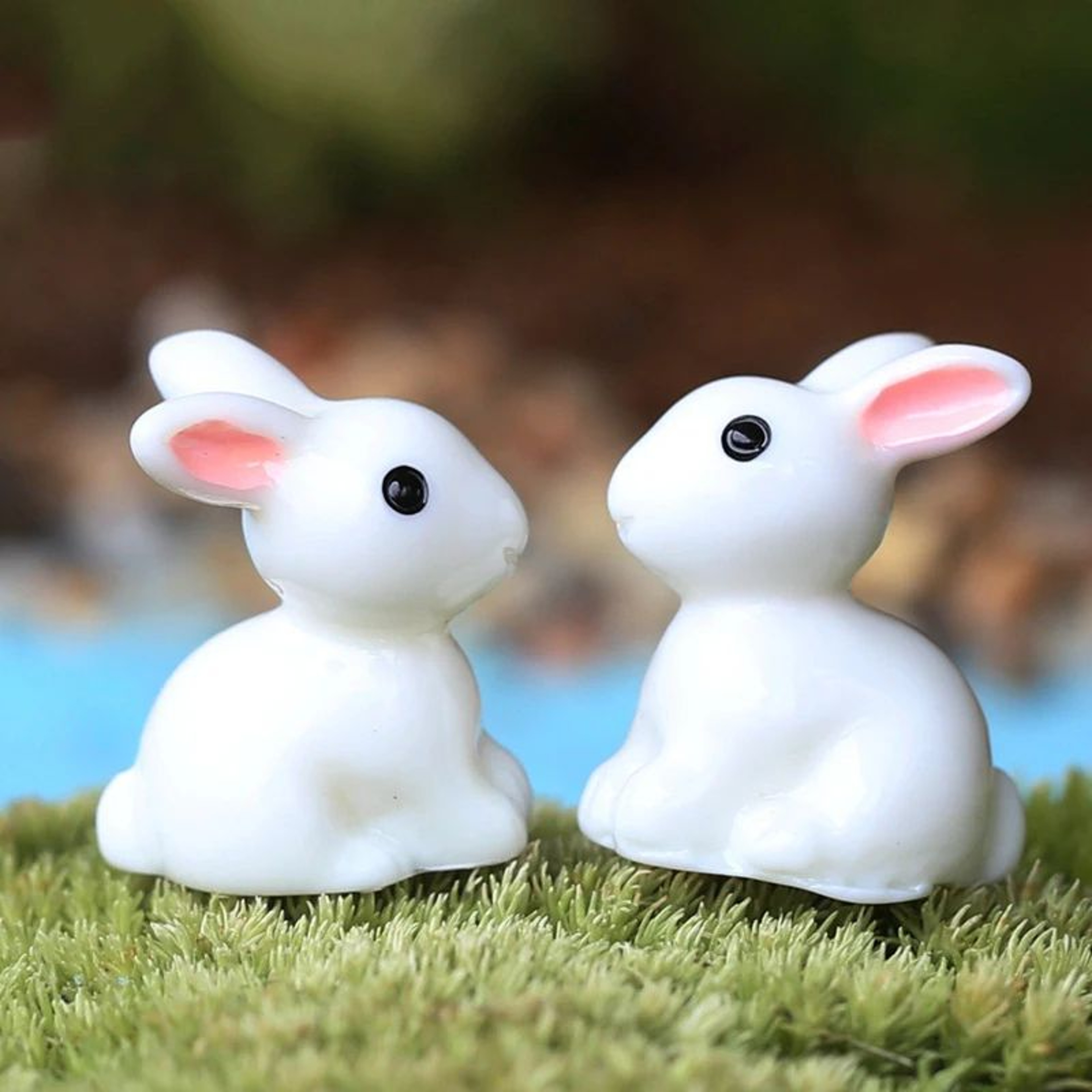 Mini Cute Animal Figurine Cat Decor  Resin Fairy Garden Miniature Bonsai DIY Landscape Ornament 14
