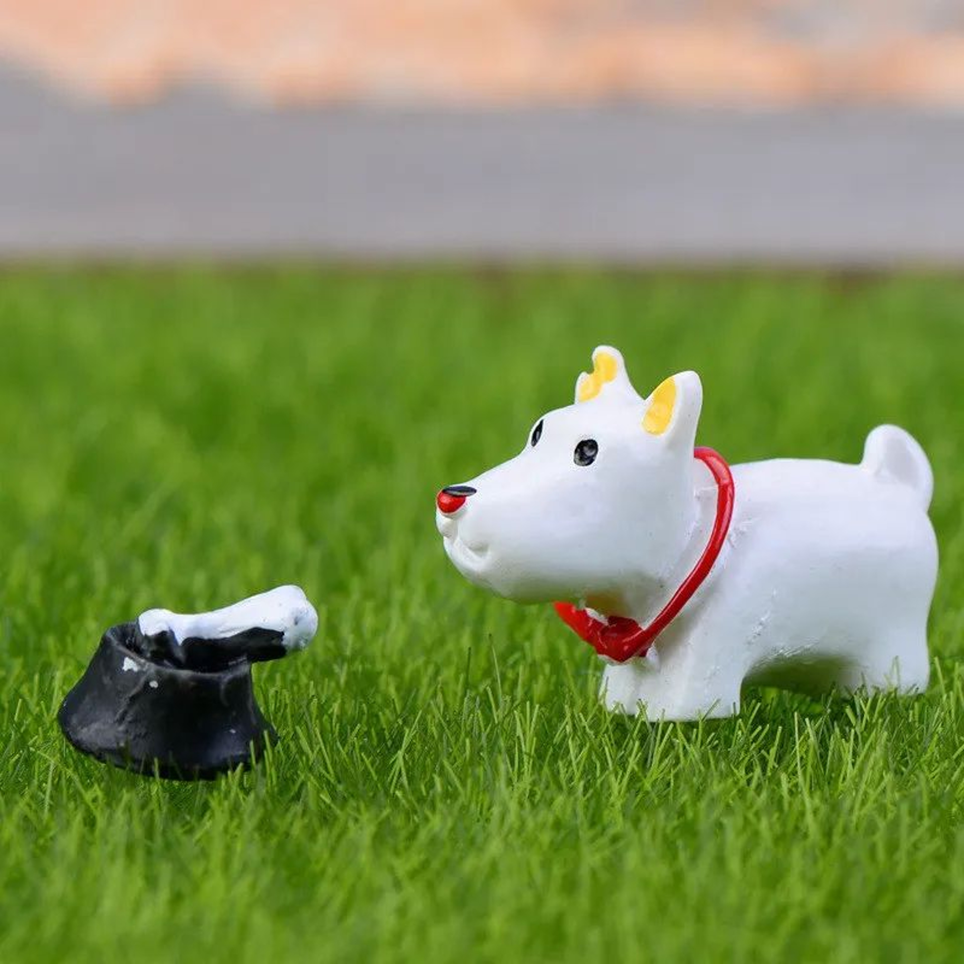 Mini Cute Animal Figurine Cat Decor  Resin Fairy Garden Miniature Bonsai DIY Landscape Ornament 18