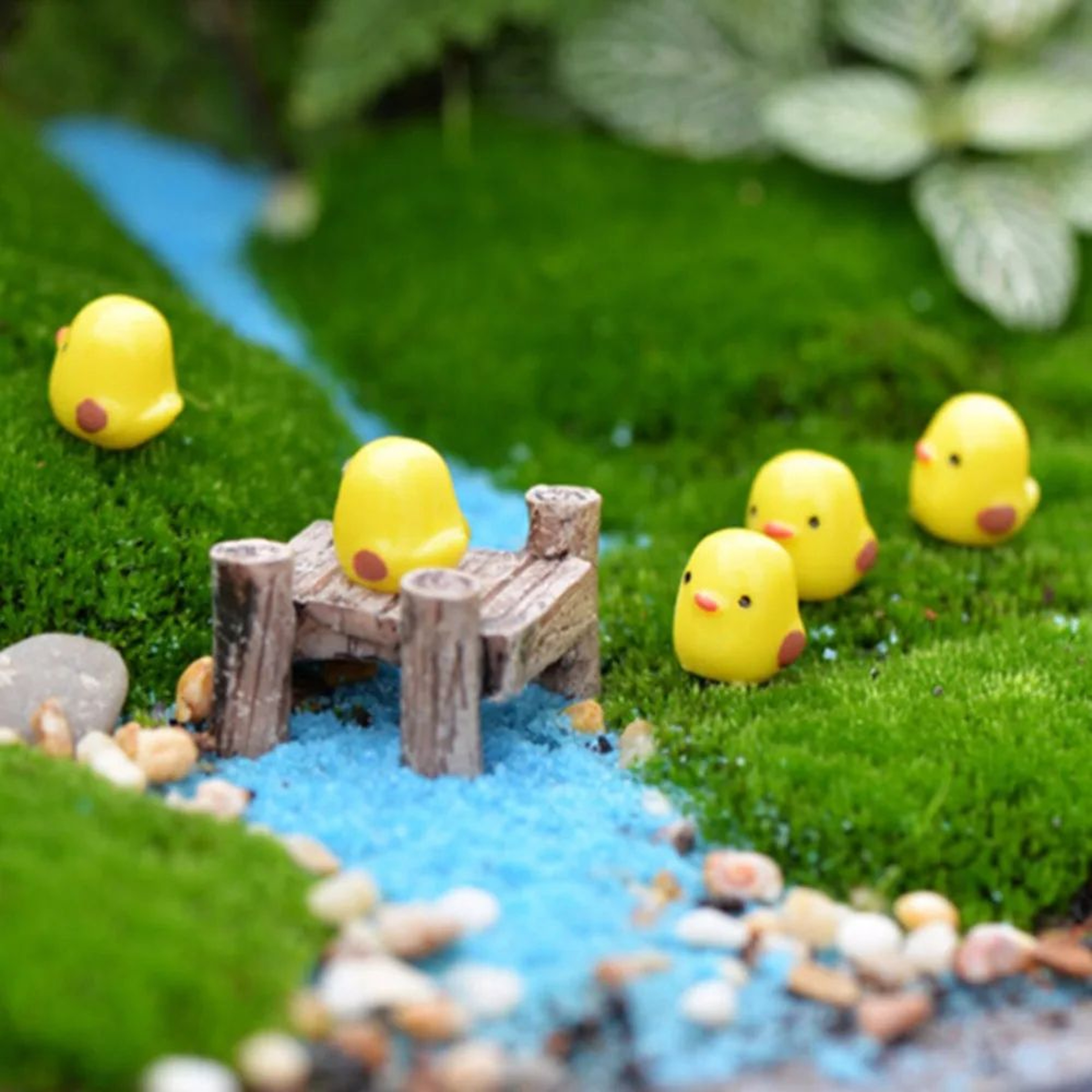 Mini Cute Animal Figurine Cat Decor  Resin Fairy Garden Miniature Bonsai DIY Landscape Ornament 20