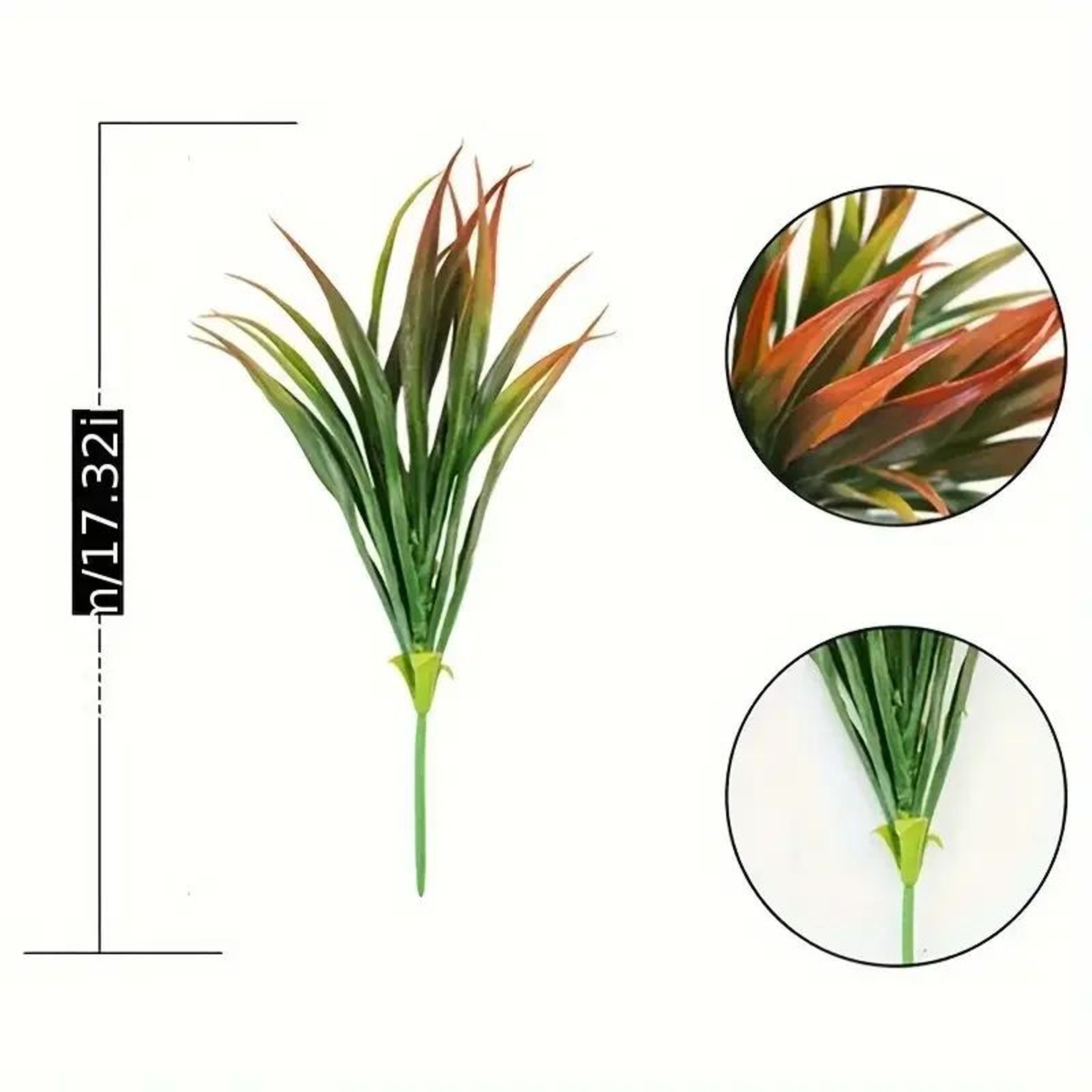 EverGreen UVResistant Artificial Plants  Tall Grass Tropical Flowers  Shrubs For Indoor  Outdoor De 9
