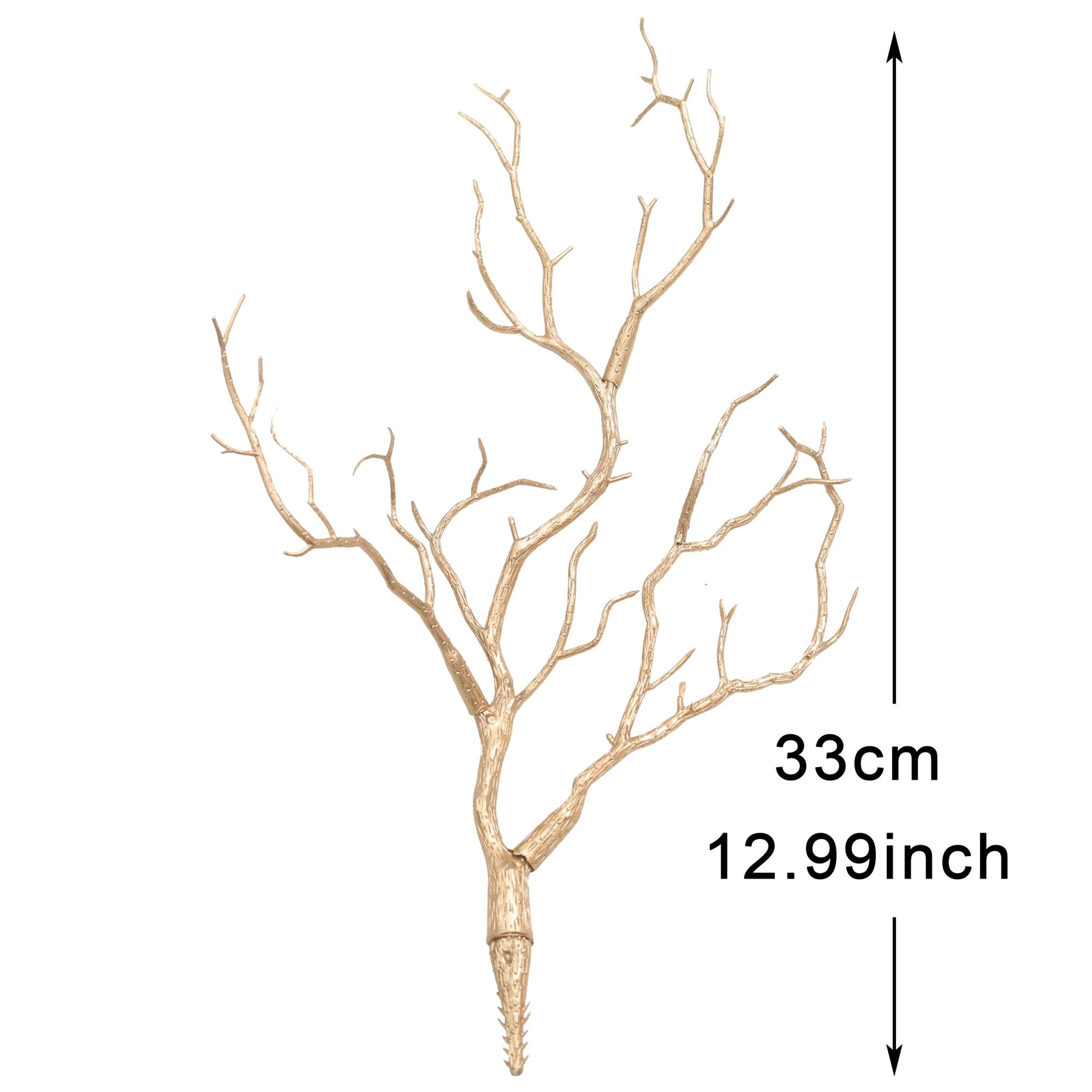 Artificial Antler Branch Decor  Faux Plastic Tree Stems For Wedding Christmas  Winter Table Centerp 5