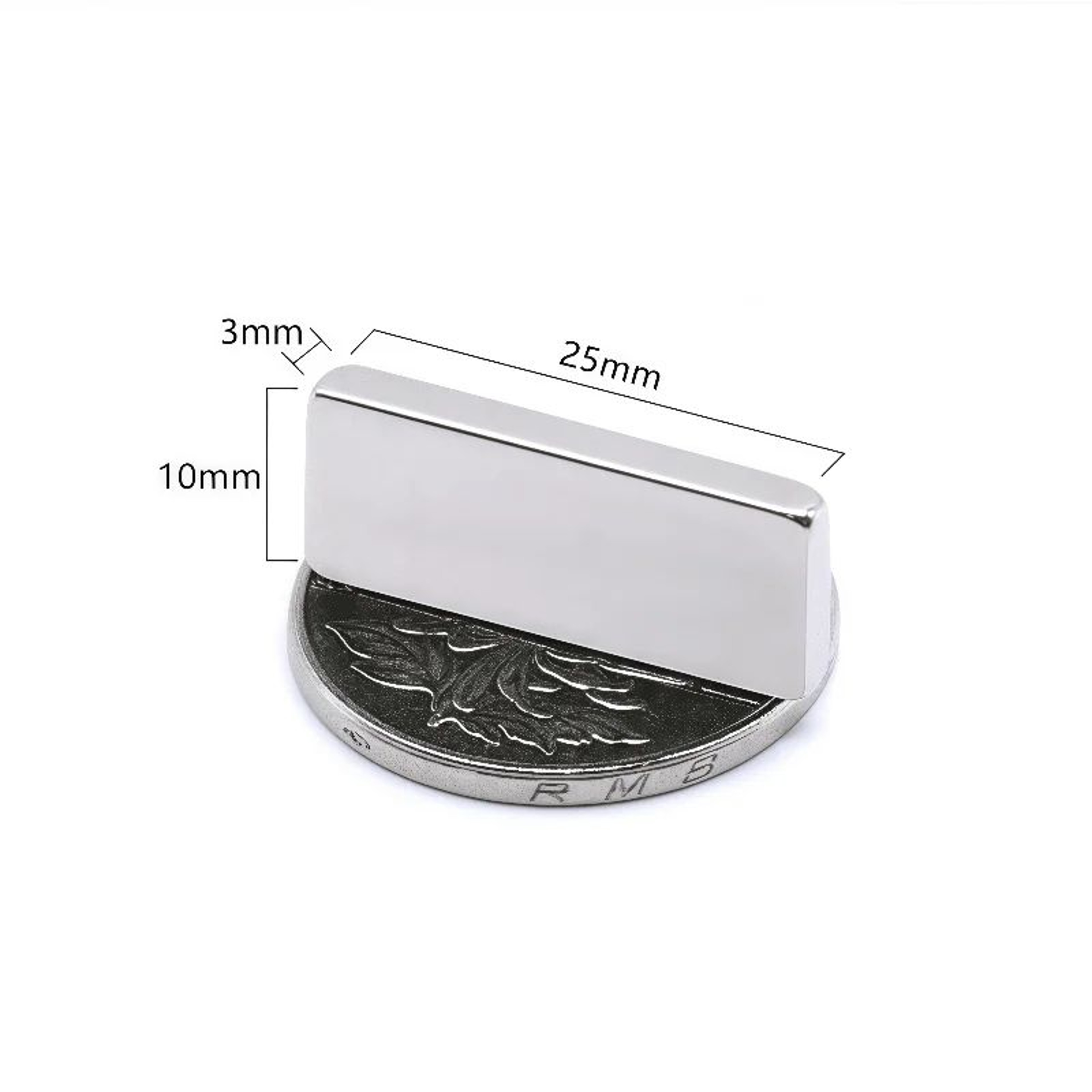 N52 Strong Square Magnets Set  10pcs Heavy Duty Fridge  Office Neodymium Magnets 20