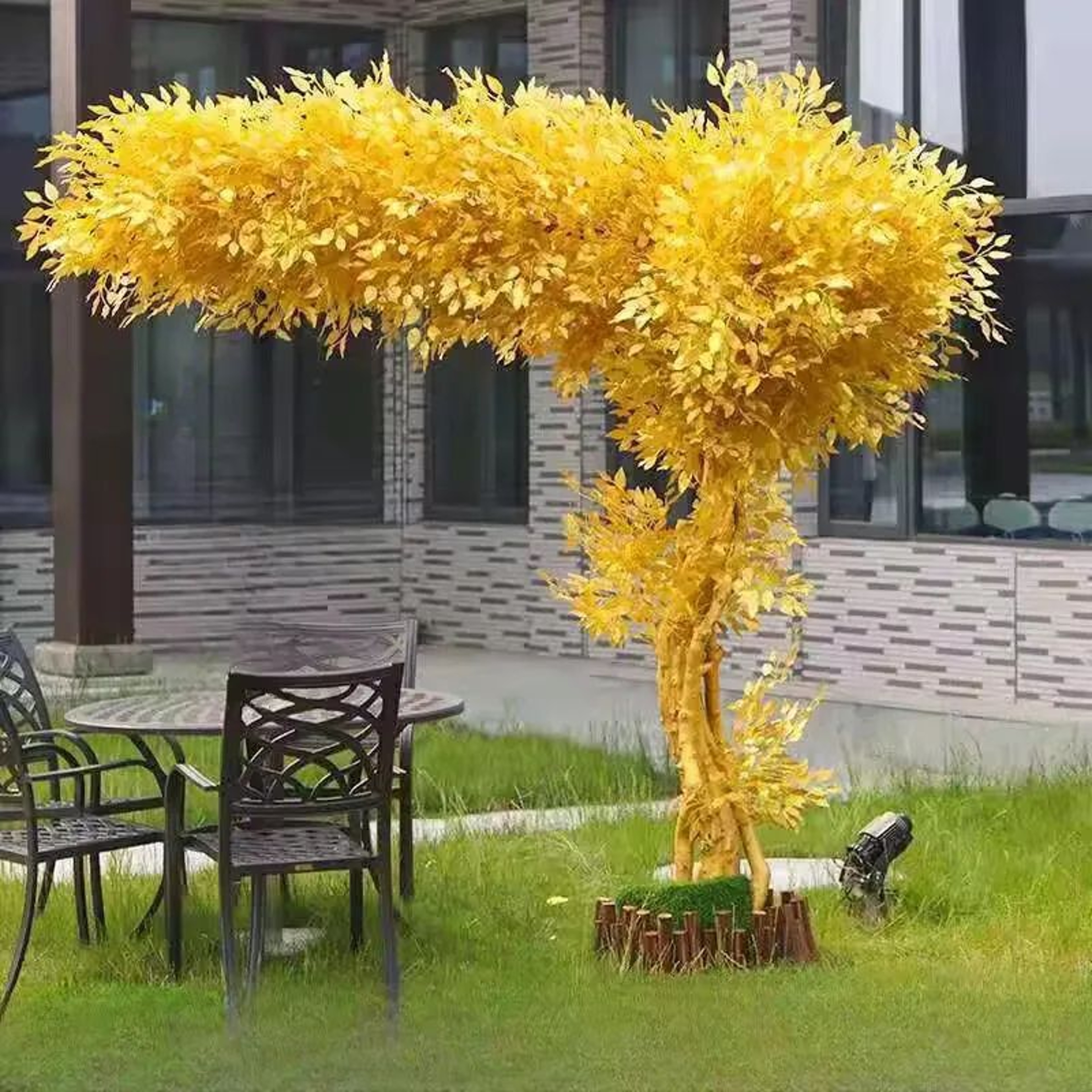 Artificial Blossom Tree Decor  Realistic Peach Cherry  Maple Silk Tree For Wedding Event  Home Deco 9