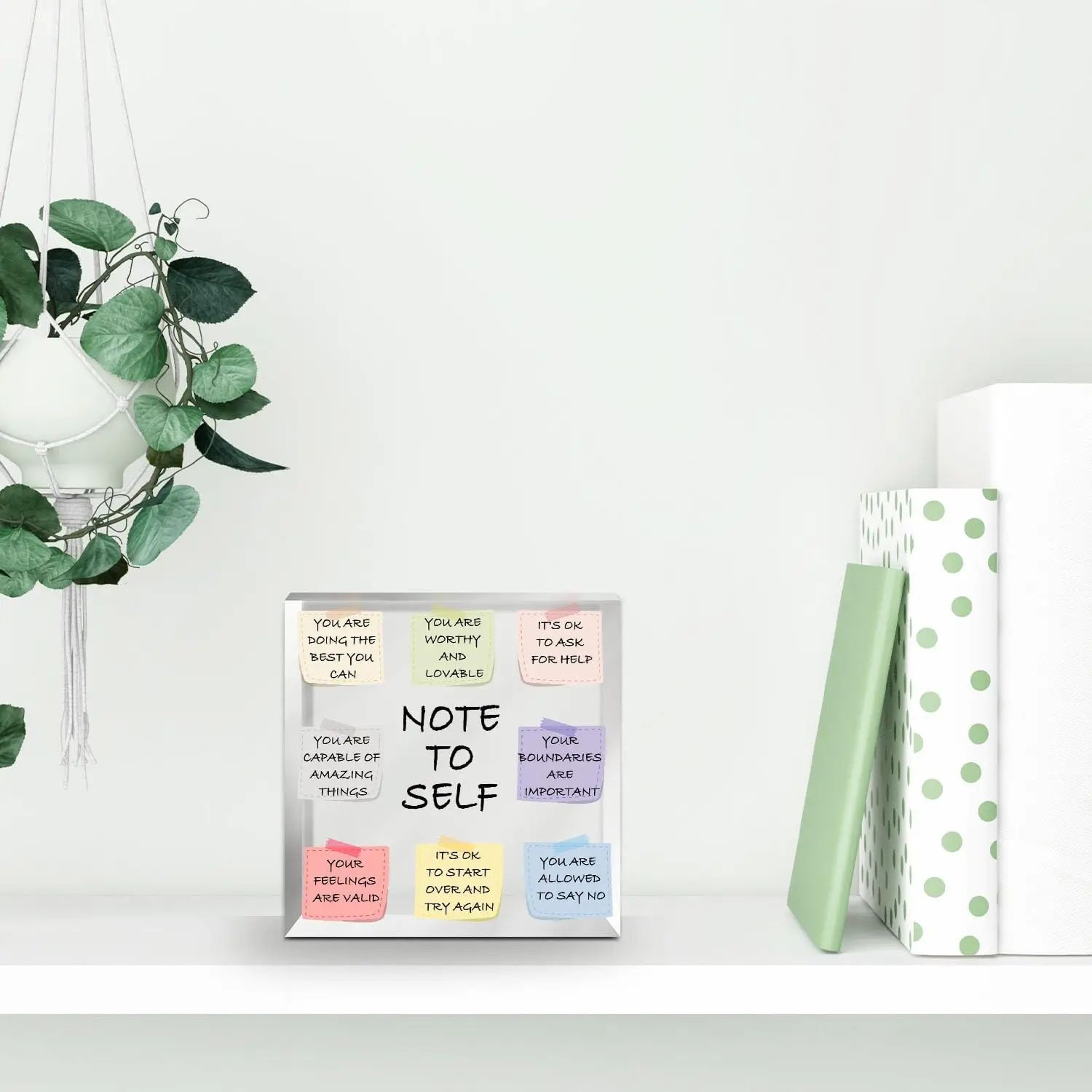 Mental Health Inspirational Desk Sign  Psychology Motivation Decor For Classroom Counseling  Office 2