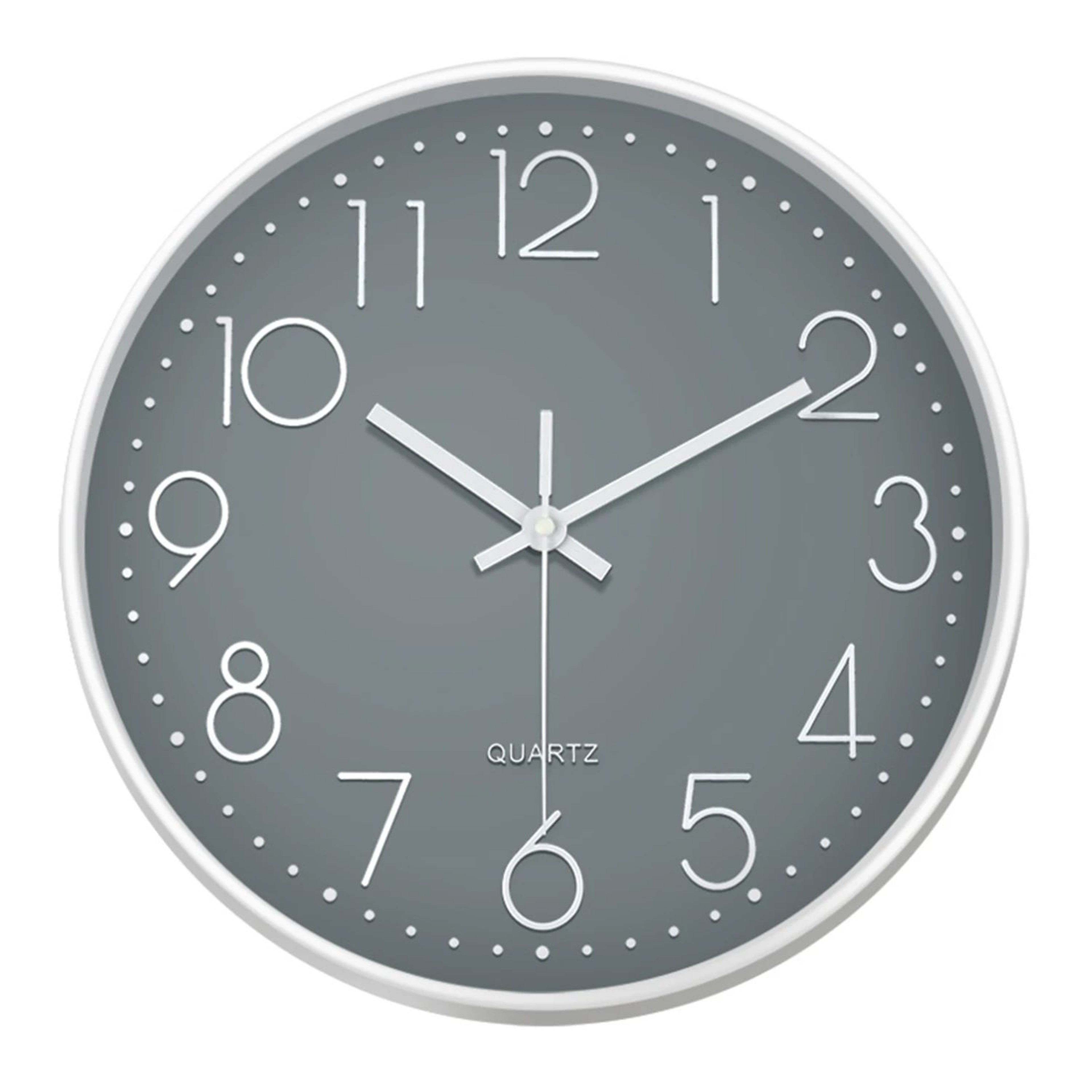 Minimalist Silent Quartz Wall Clock  Modern Square Digital Style Clock For Home  Office 8