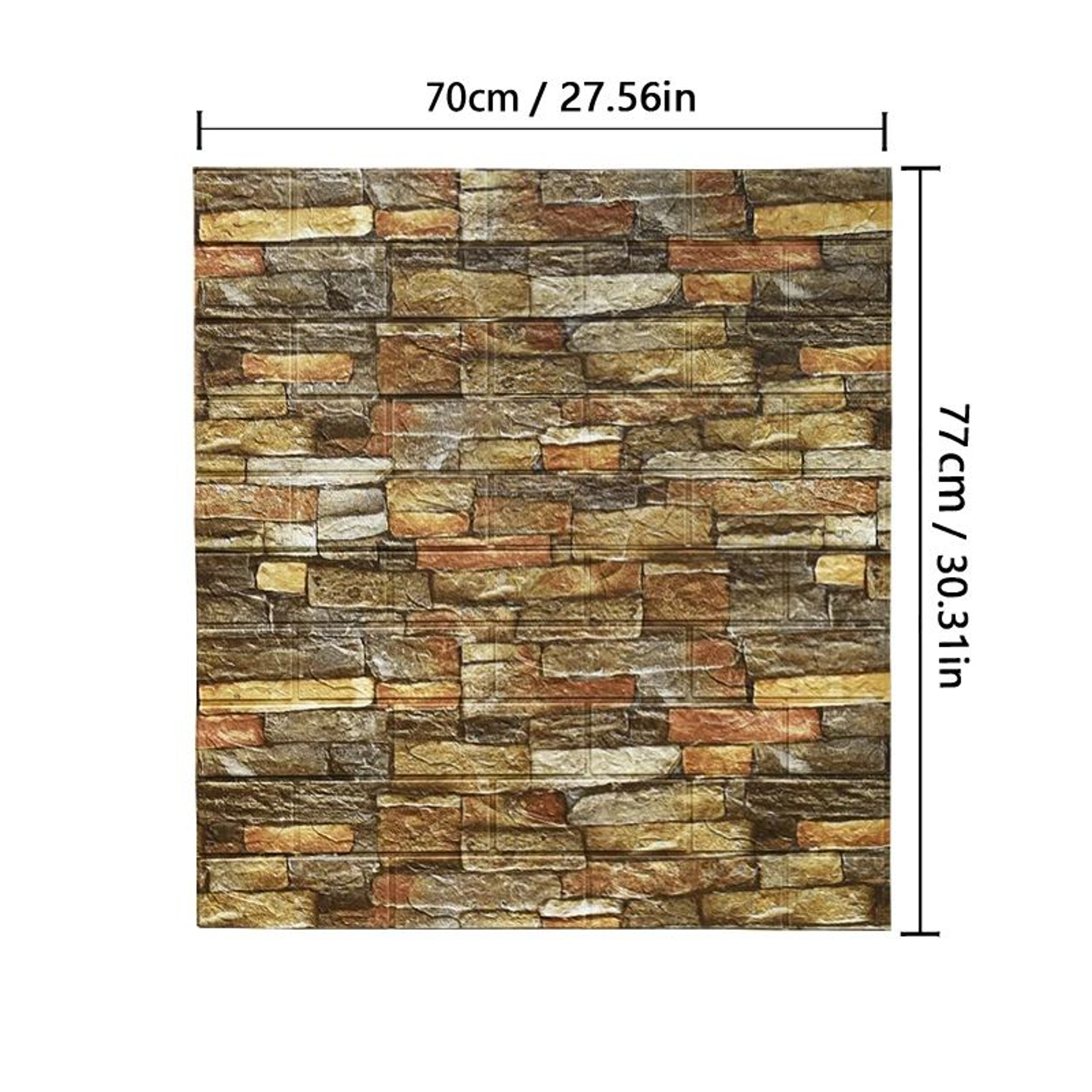 3D SelfAdhesive Brick Wall Panels  Waterproof Foam Peel  Stick Wallpaper For Home Decor 11