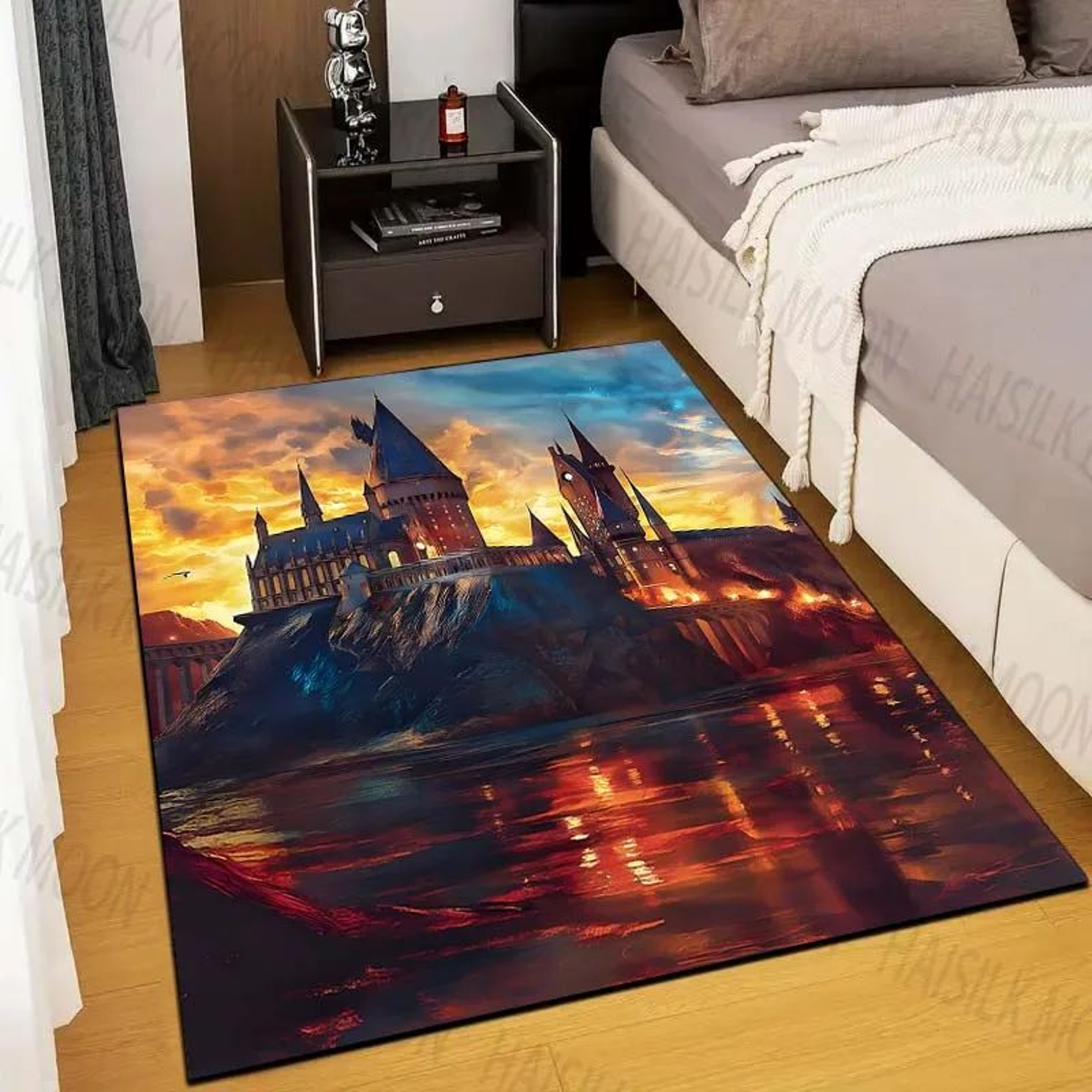 Magic Castle Fantasy Rug  NonSlip Soft Carpet For Kids Bedroom  Living Room Decor 18