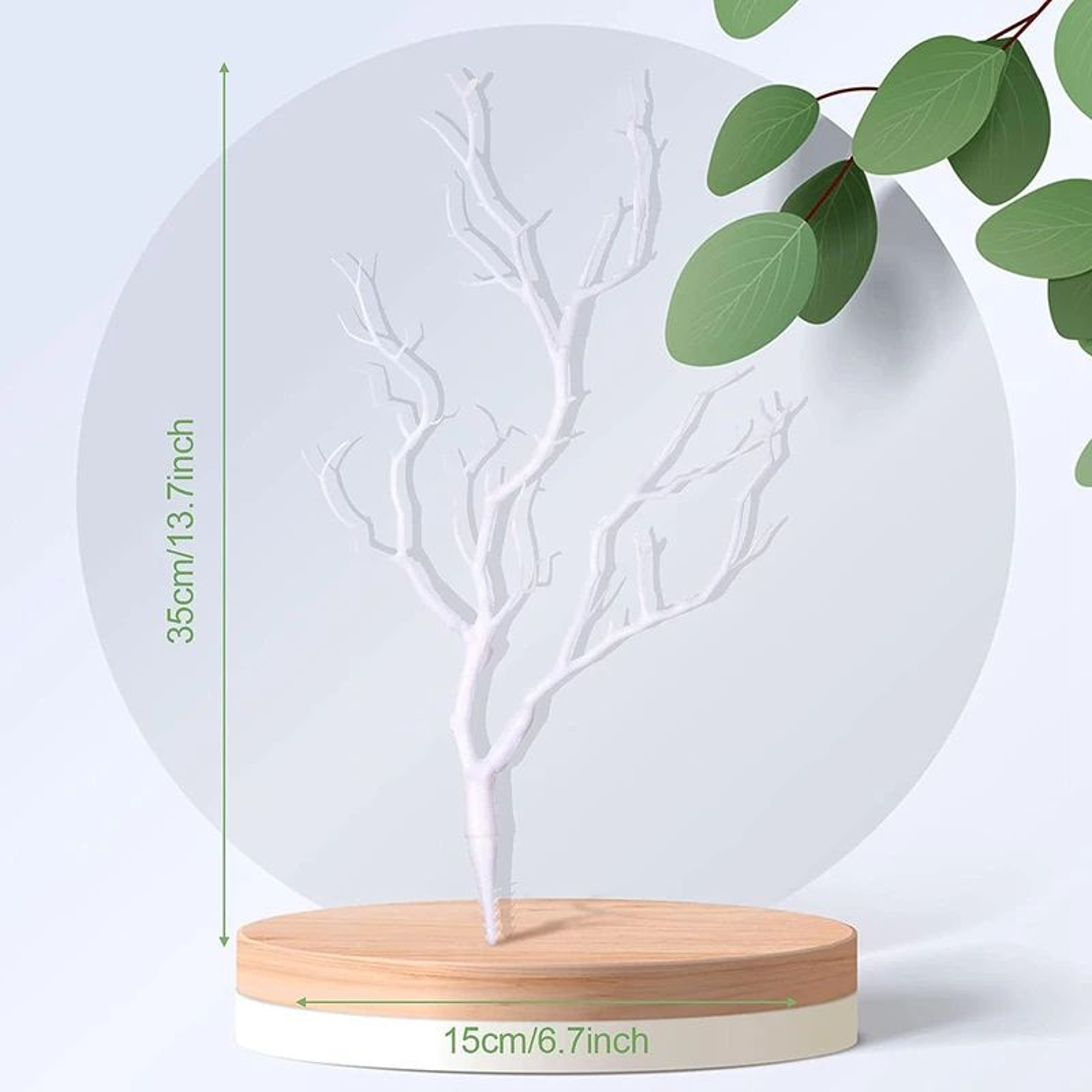 Artificial Antler Branch Decorative Twigs  Rustic Faux Plant Stems For Home  Event Decor 5