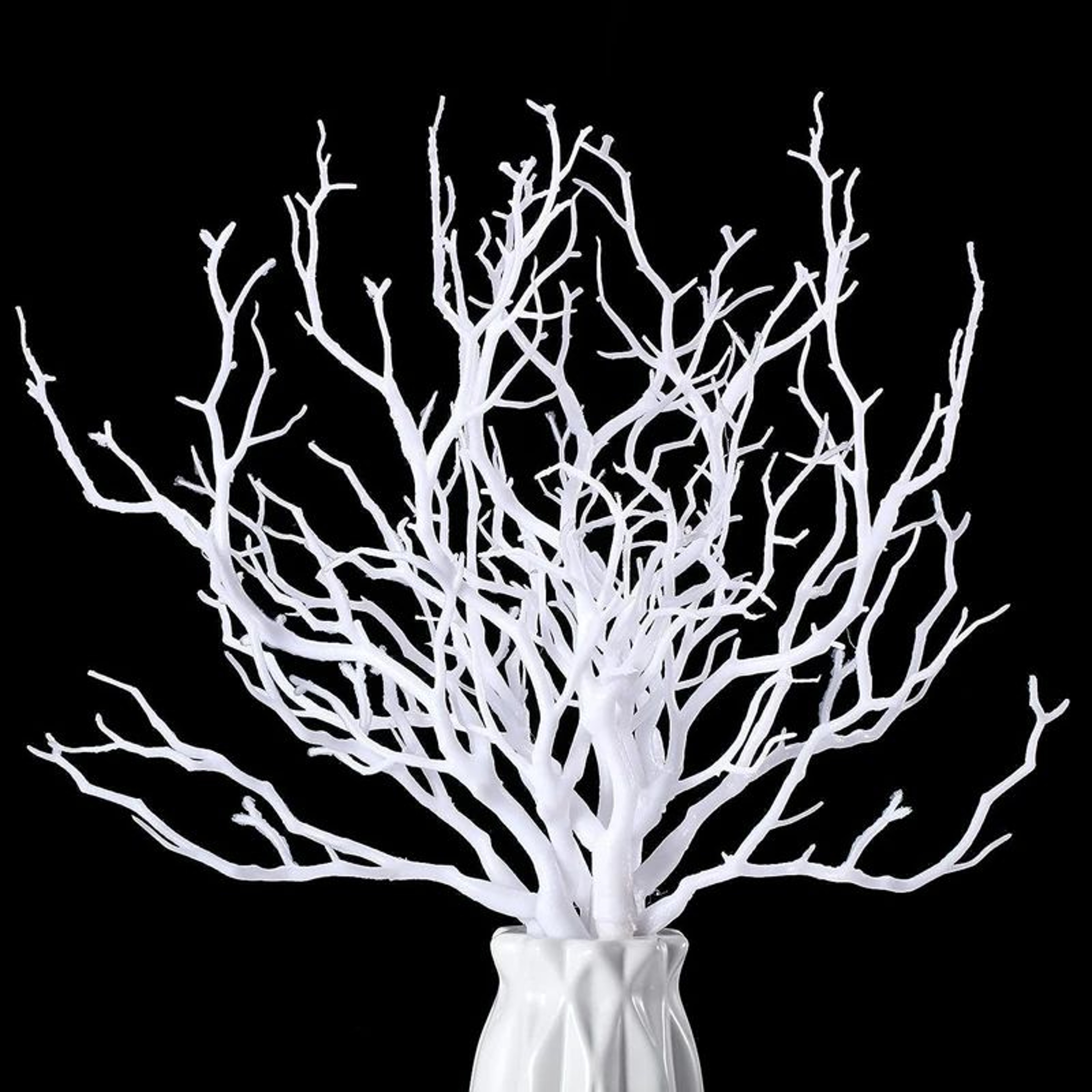 Artificial Antler Branch Decorative Twigs  Rustic Faux Plant Stems For Home  Event Decor 0