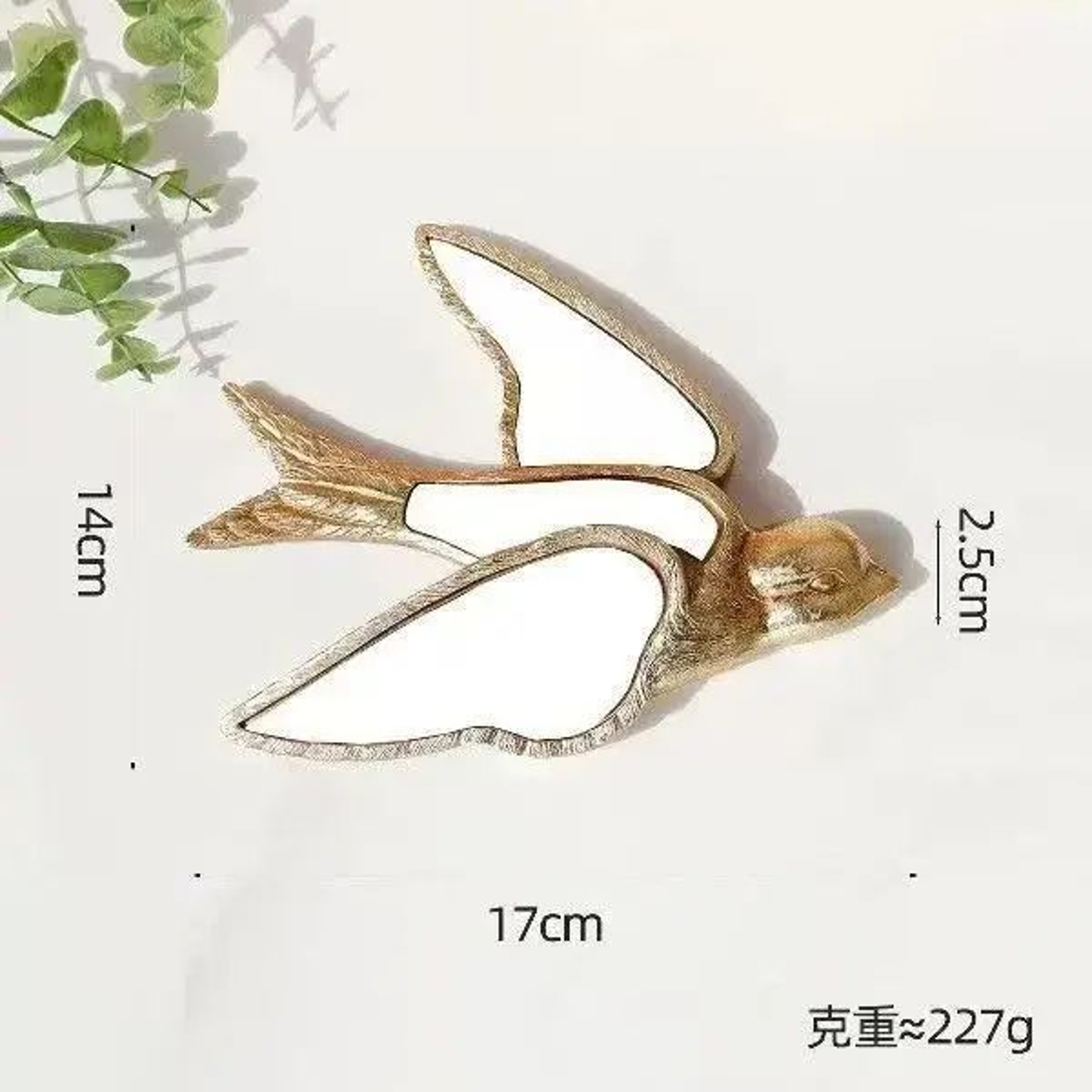 Vintage Dragonfly Resin Wall Art Mirror  Retro Butterfly Decorative Wall Accent 6