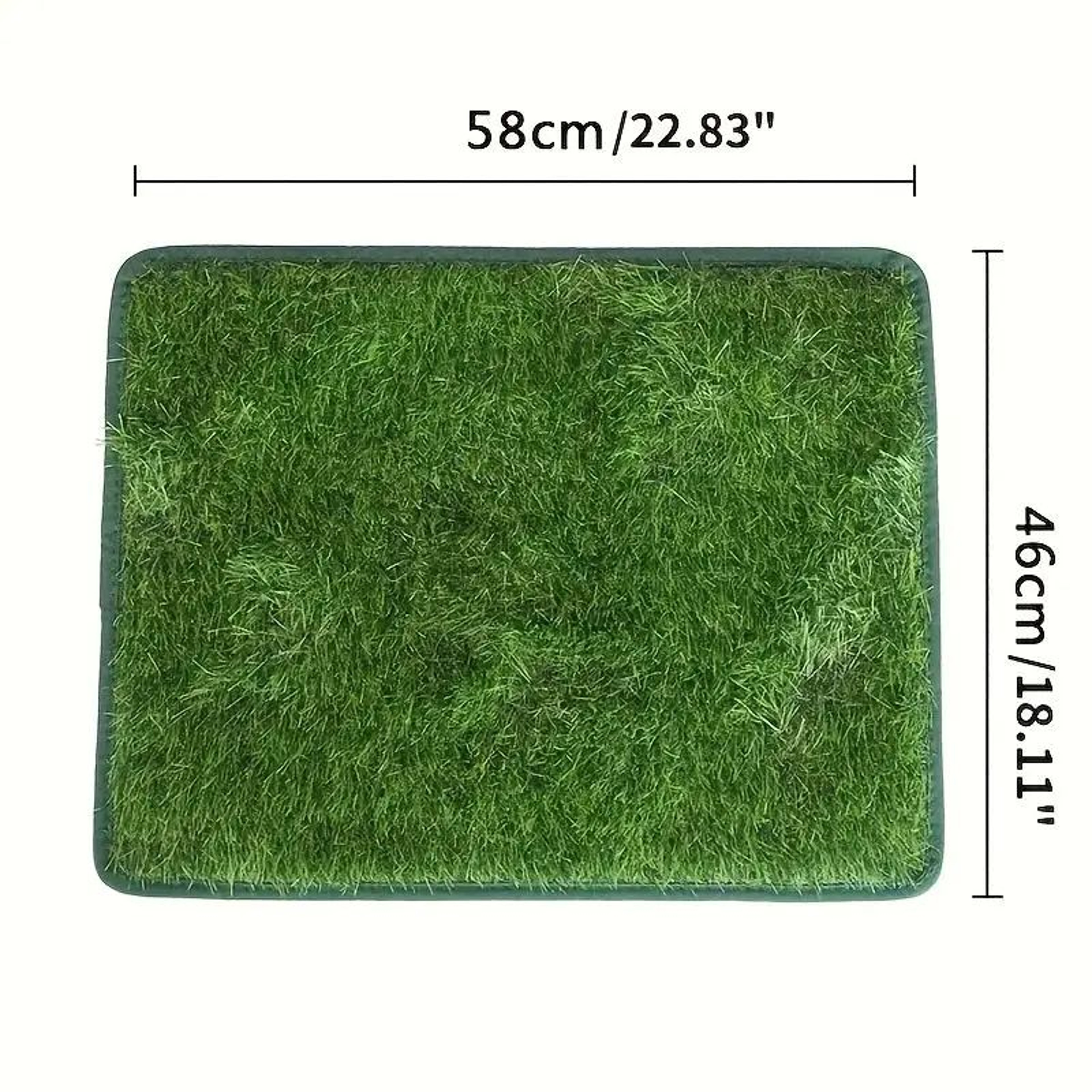 Reusable Artificial Grass Dog Potty Training Mat  Indoor  Outdoor Dog Toilet For Balcony Patio  Gar 7