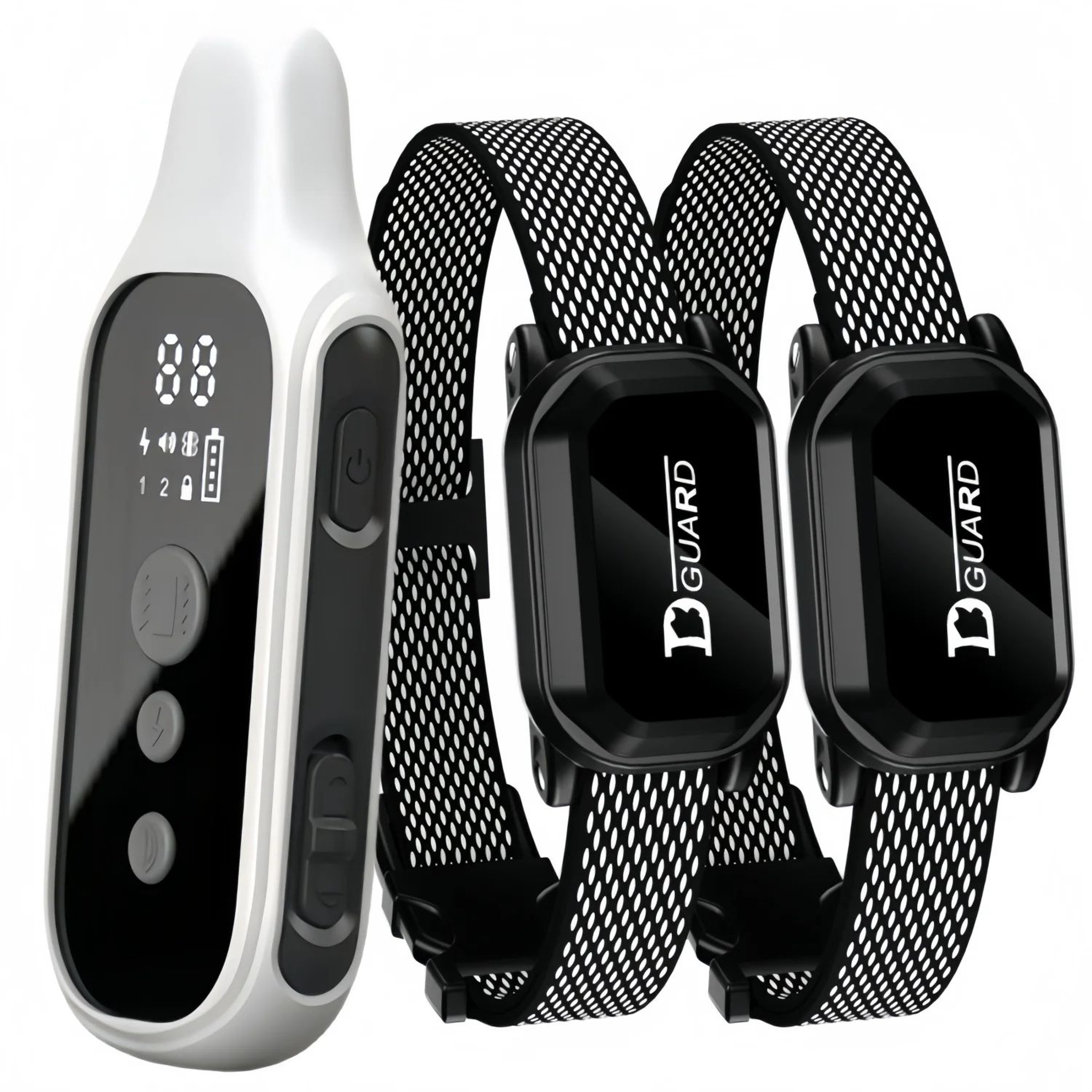 800M Rechargeable Dog Training Collar With Remote  Waterproof Beep  Vibration Trainer For Small Med 7
