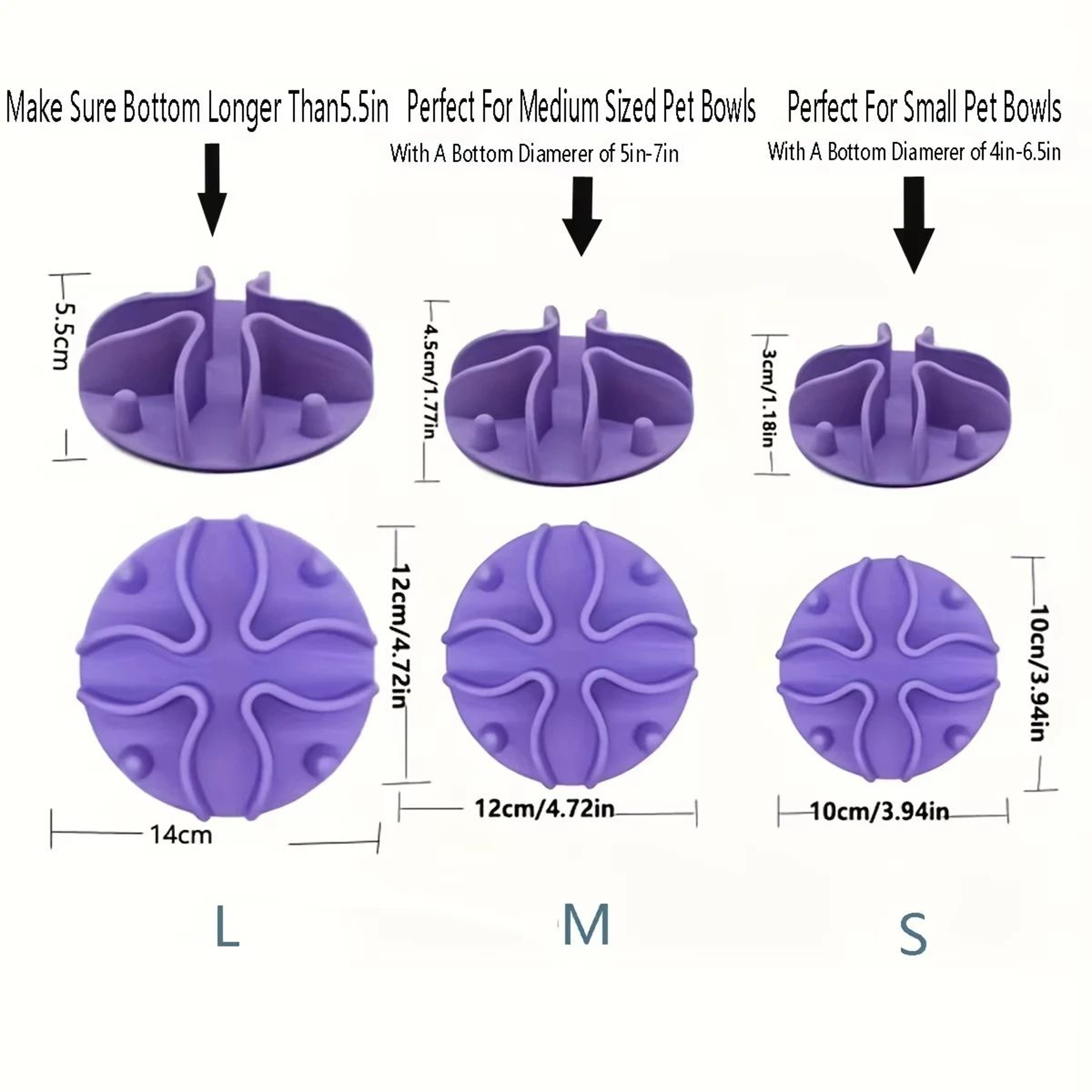 Silicone Slow Feeder Dog Bowl Insert  Interactive Puzzle Feeding Mat For Healthy Digestion  Mental