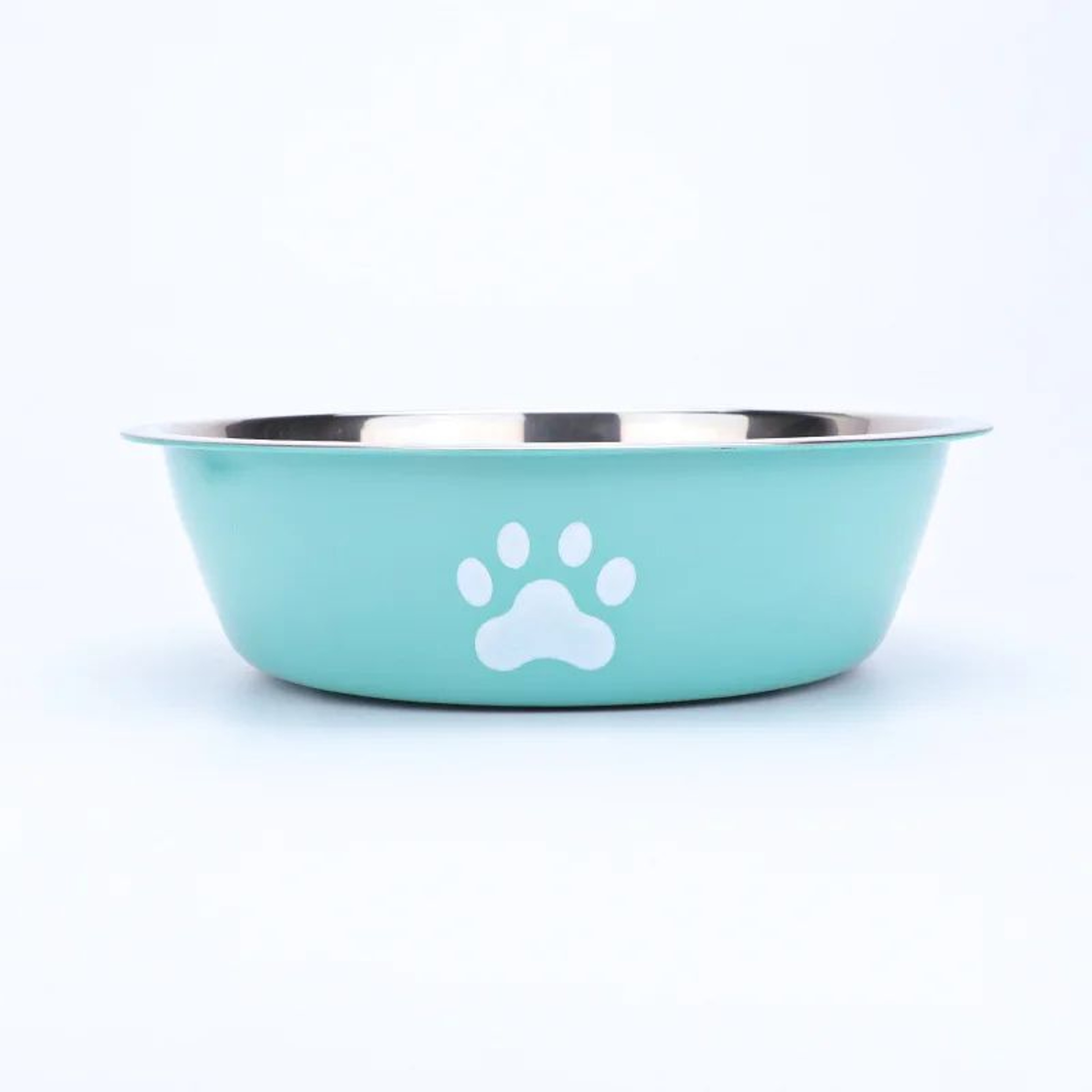Premium Stainless Steel NonSlip Dog  Cat Feeding Bowl  Durable Pet Food  Water Dish With Silicone B 6