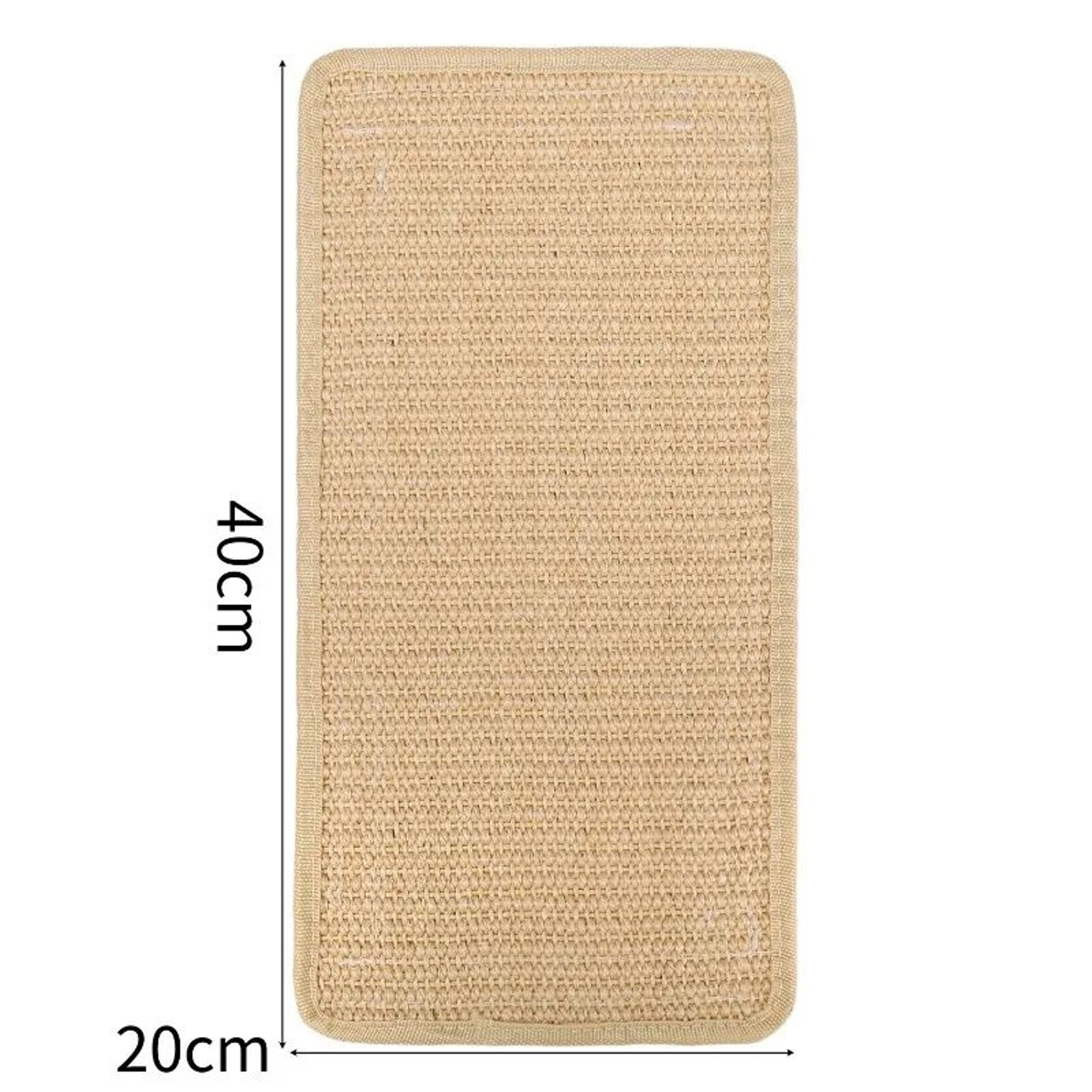 Natural Sisal Cat Scratcher Mat  SelfAdhesive AntiSlip Scratch Pad  Furniture Protector For Cats 11
