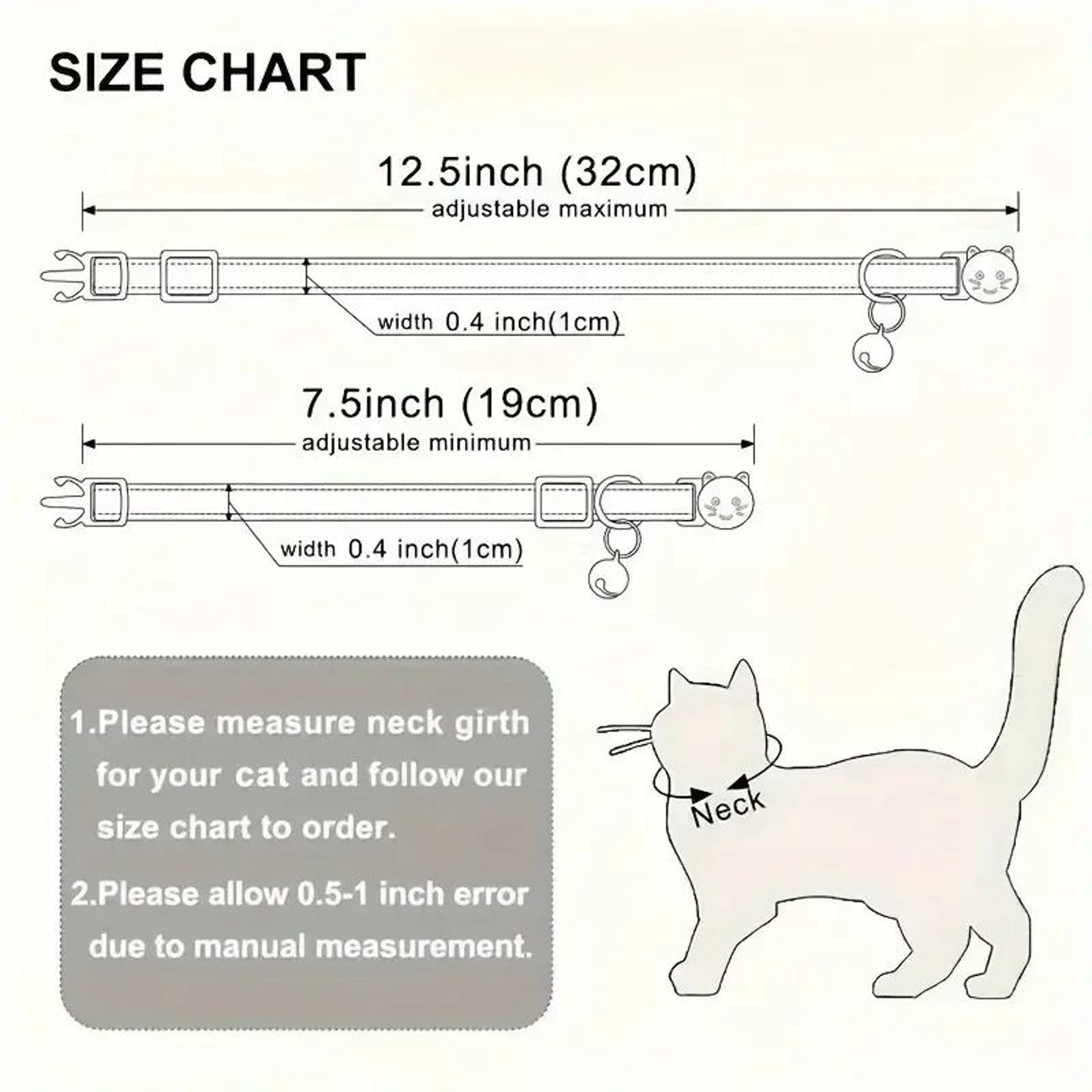 Custom Engraved Plaid Pet Collar  Adjustable Breakaway Cat  Puppy Collar With Personalized ID Tag A 5
