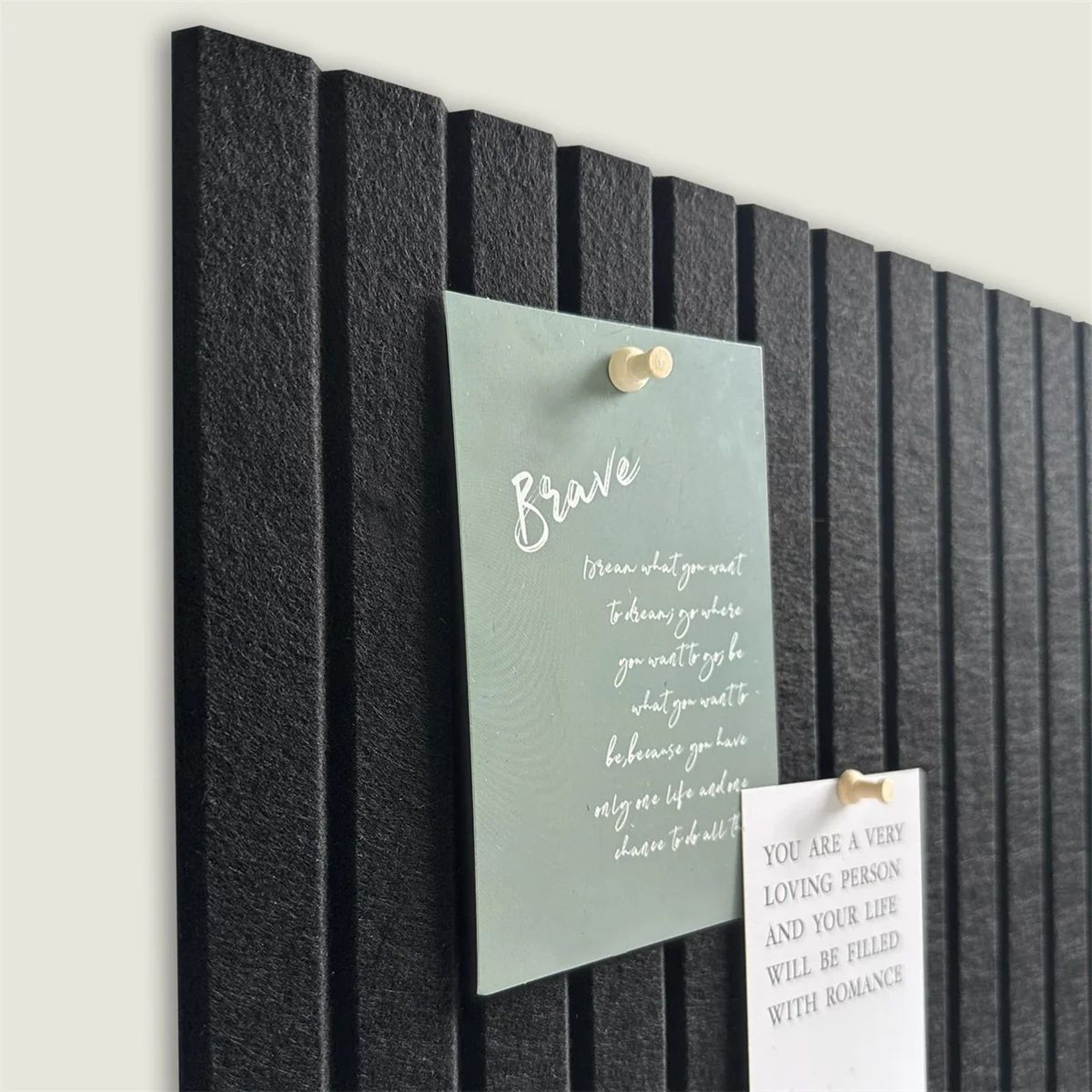 6 Pcs Large Black Felt Bulletin Board Tiles  SelfAdhesive Cork Board Alternative Message Board For  1