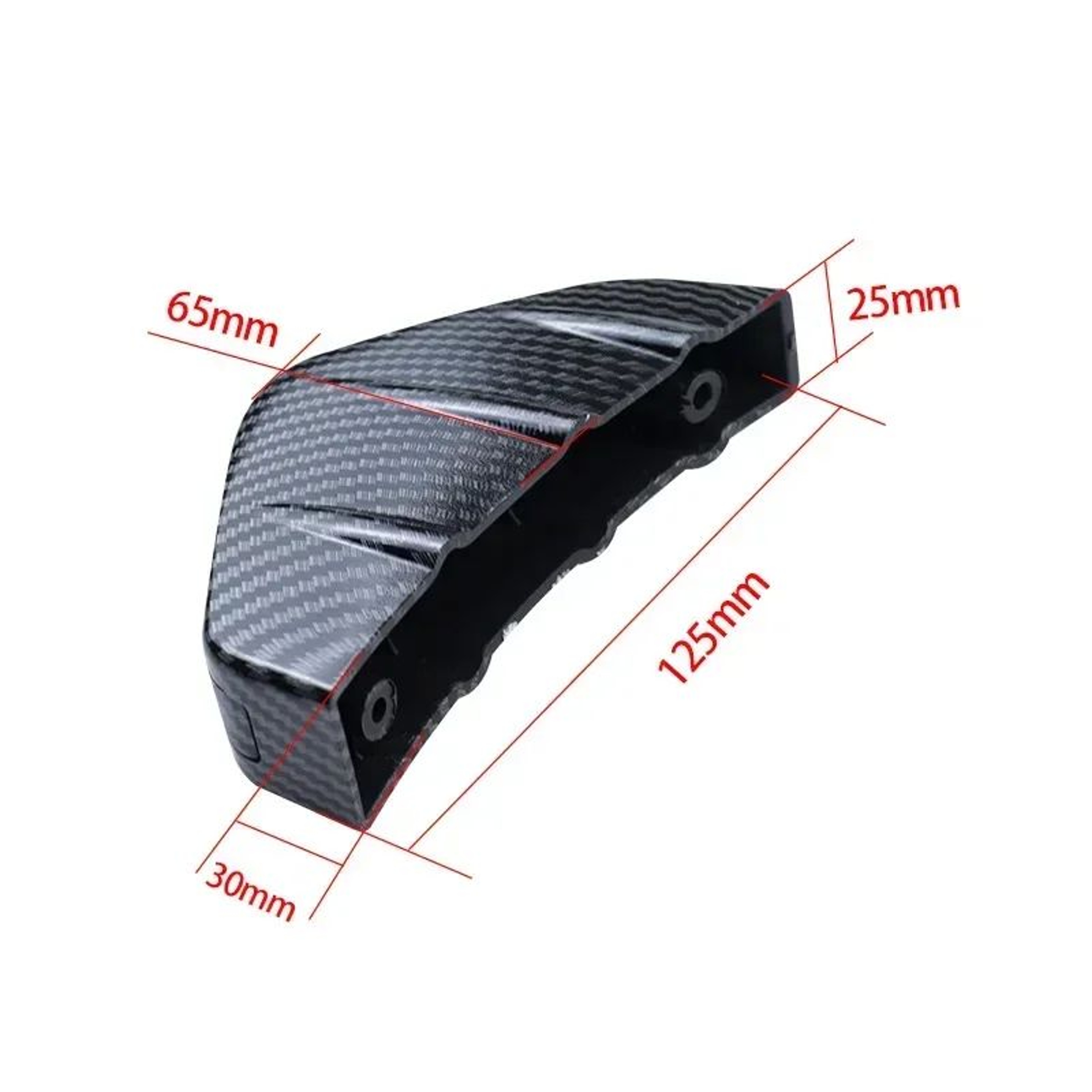 Universal ABS Rear Bumper Lip Spoiler  Mini Car Diffuser Splitter Deflector For Sporty Styling  Cha 3