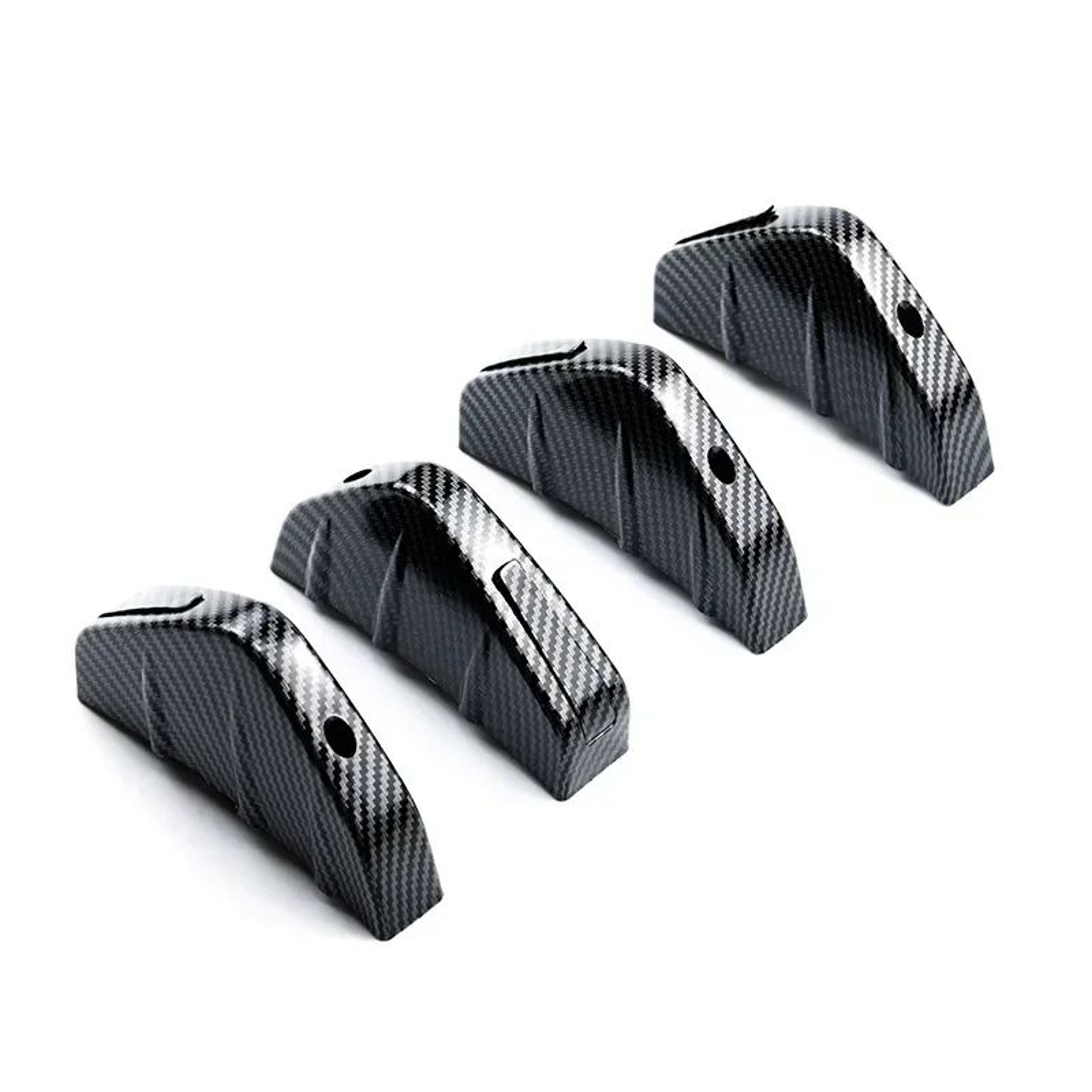 Universal ABS Rear Bumper Lip Spoiler  Mini Car Diffuser Splitter Deflector For Sporty Styling  Cha 10