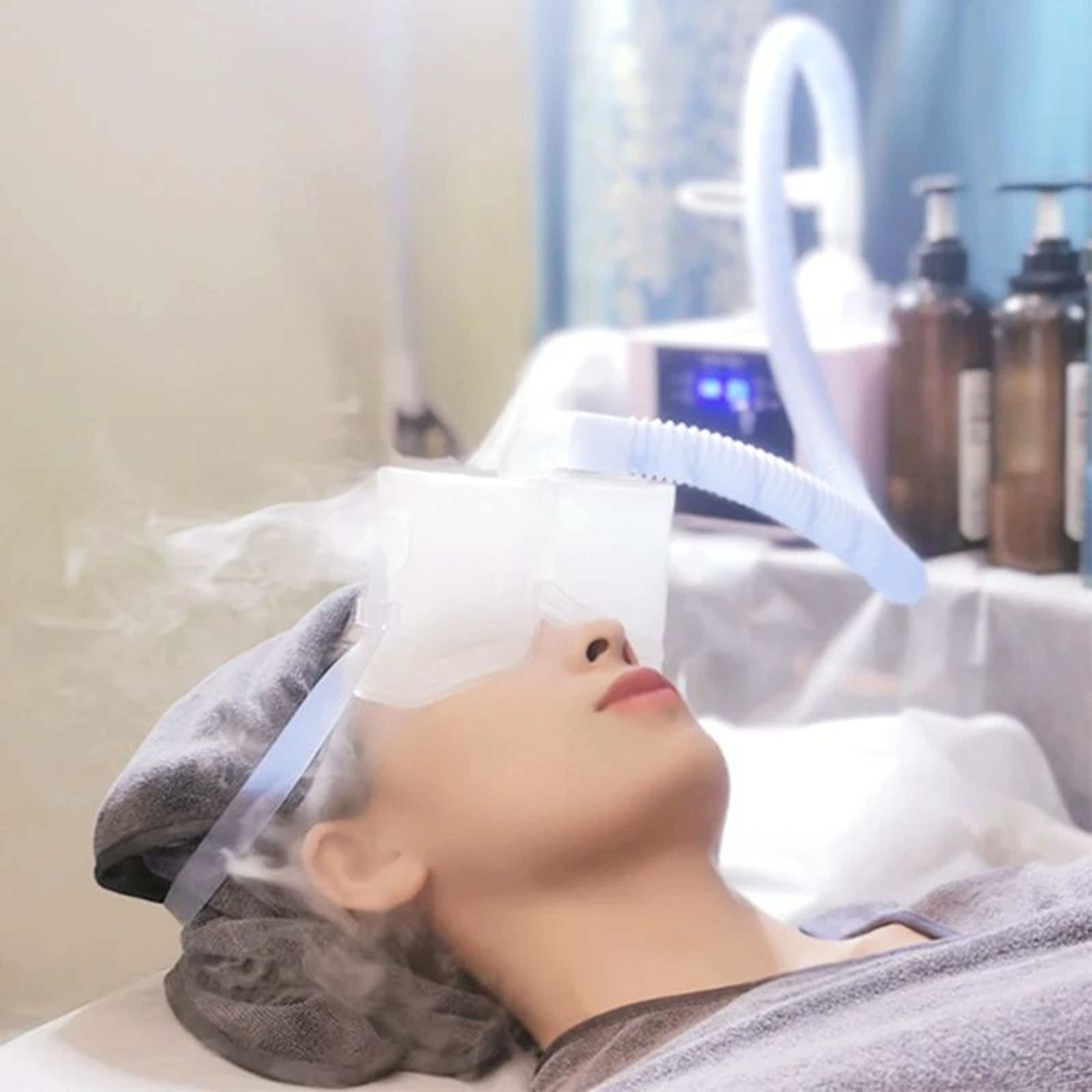 Eye Atomizer SPA Ultrasonic Eye Care Machine  Beauty Salon Facial Mist Device For Eye Fatigue Dark  1