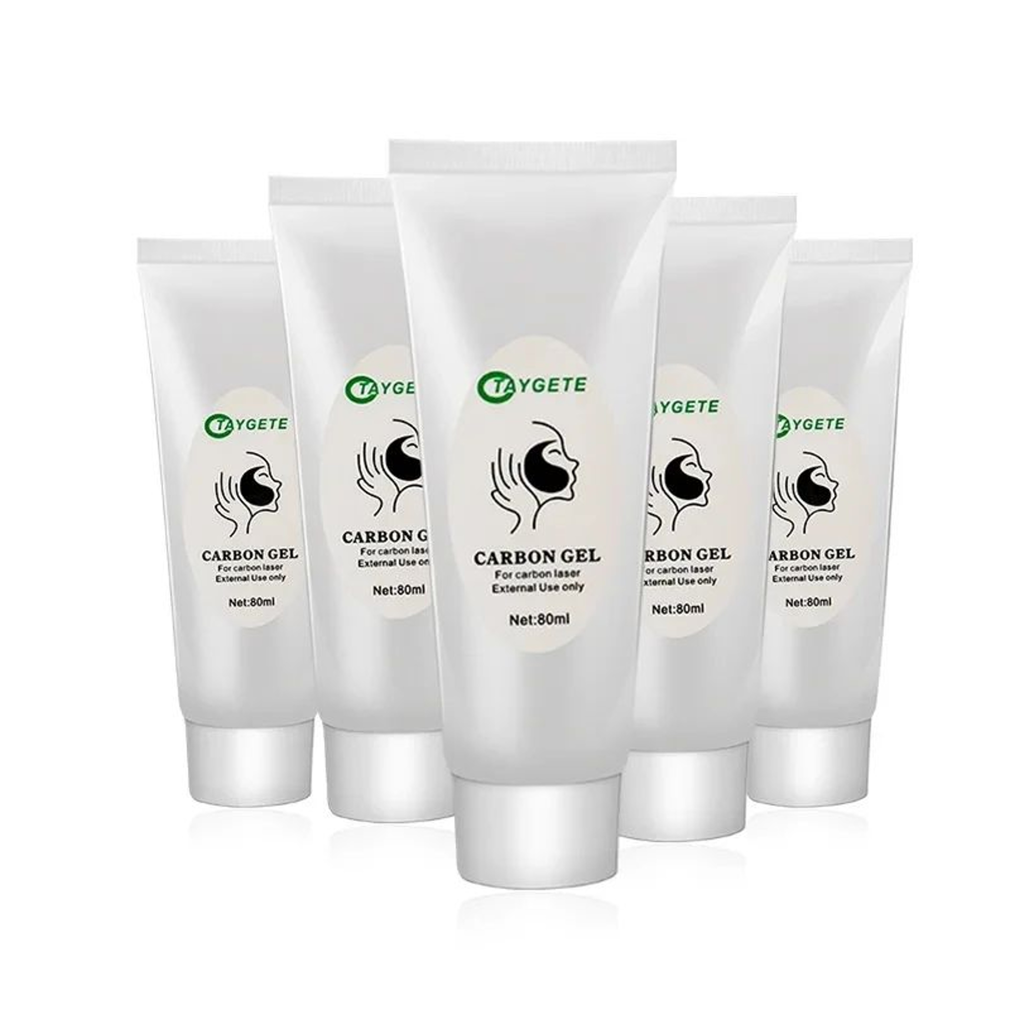 Black Carbon Gel Mask For ND YAG Laser  Deep Cleansing Facial Gel For Skin Rejuvenation Moisturizin 3