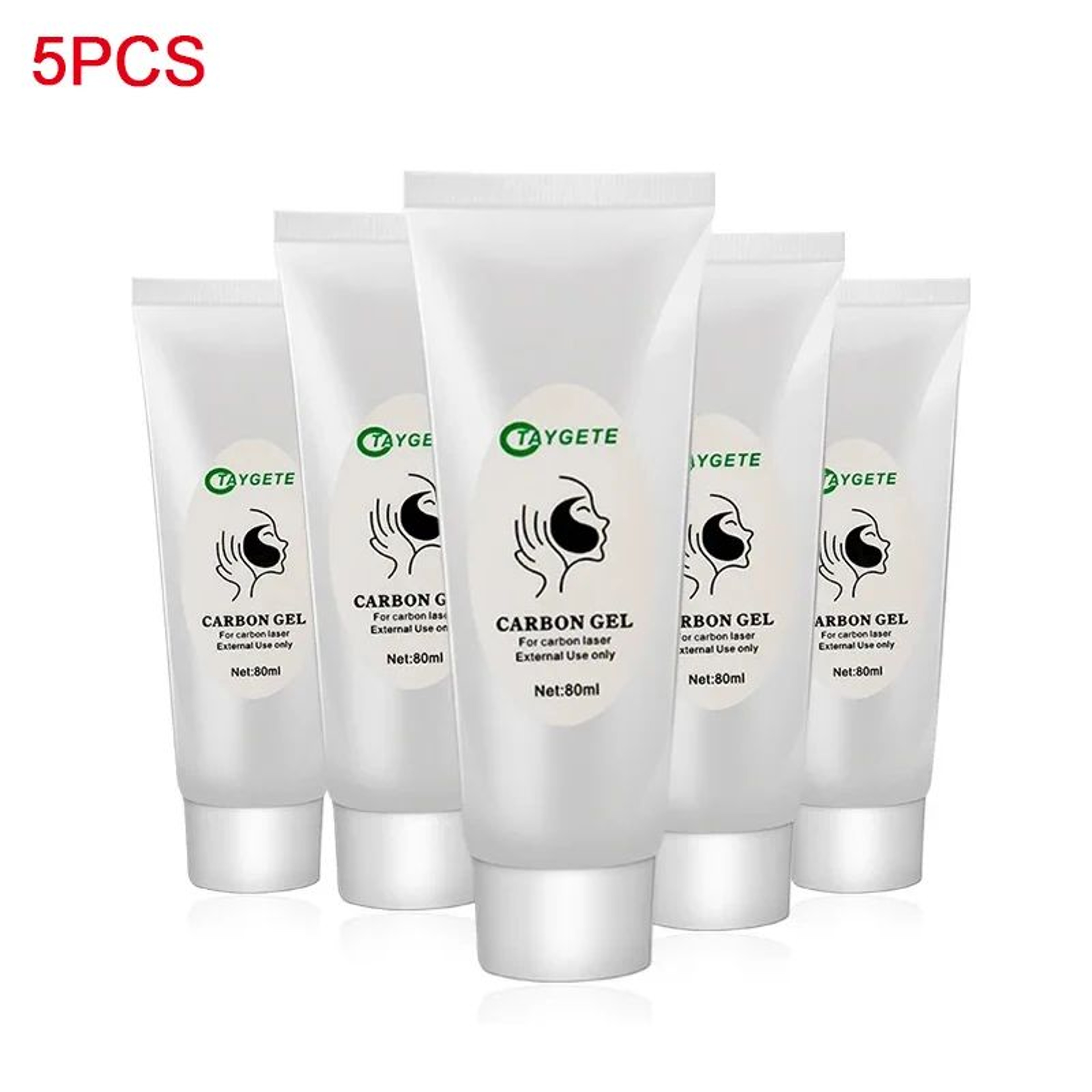 Black Carbon Gel Mask For ND YAG Laser  Deep Cleansing Facial Gel For Skin Rejuvenation Moisturizin 8