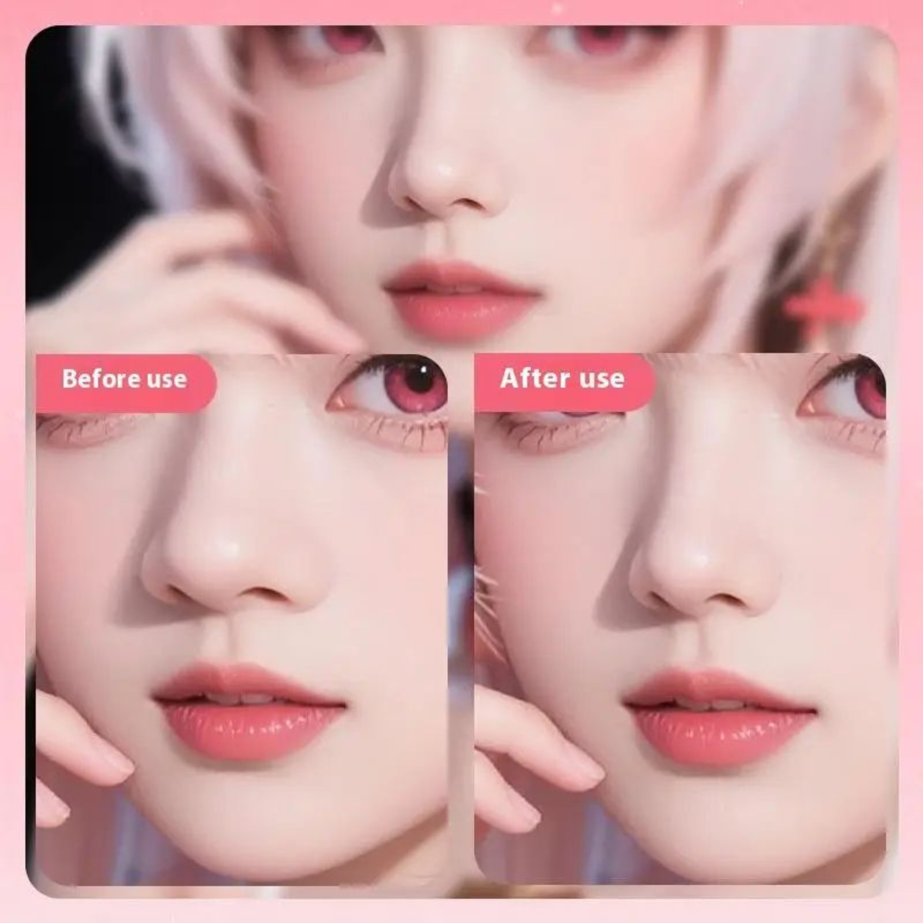 100pcs Invisible Nose Slimming Stickers  Nose Wing Lift Tape For Makeup Cosplay  Temporary Nose Con 2
