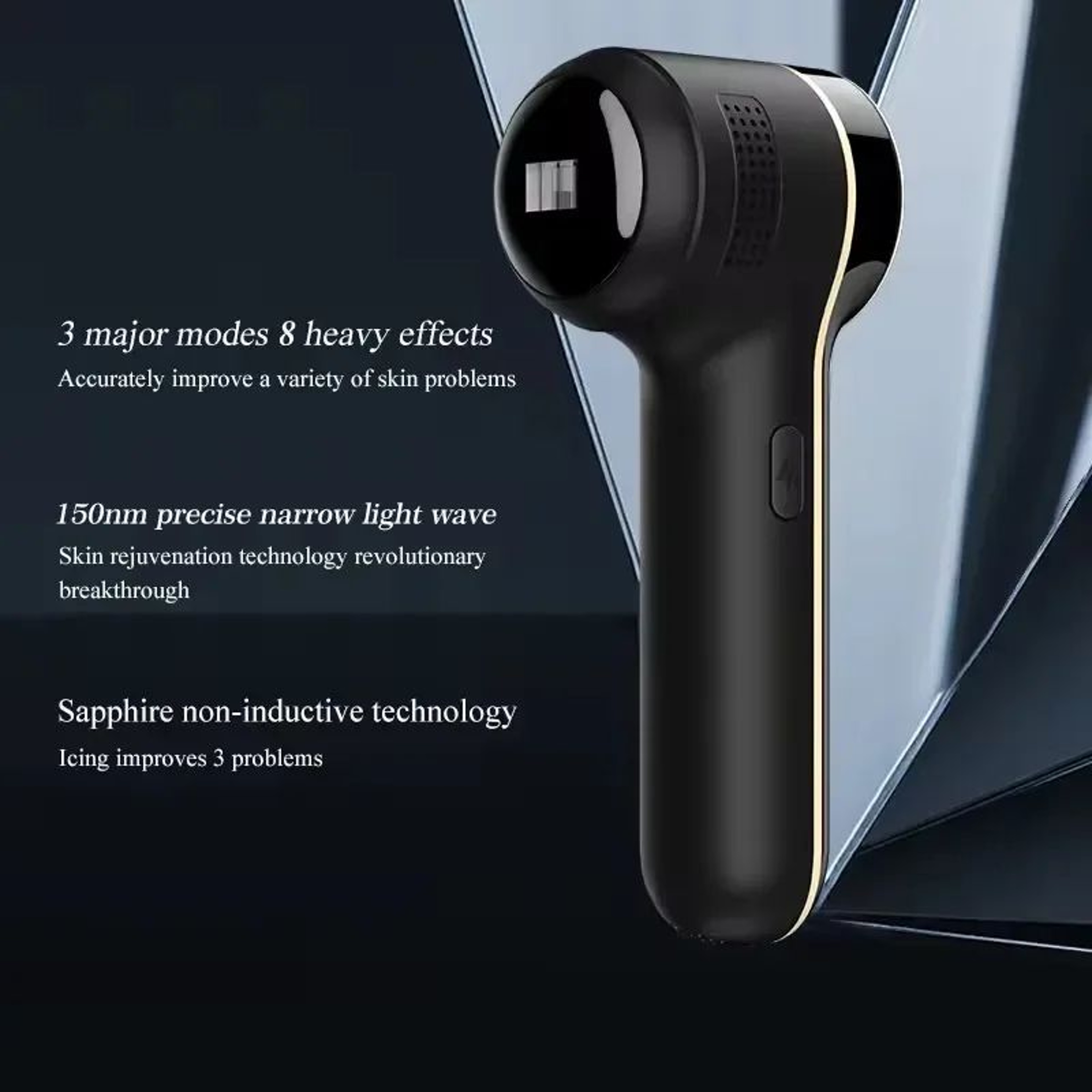 DPL Skin Rejuvenation Beauty Device  Infrared Photon Light Therapy With Sapphire Cooling For Facial 4